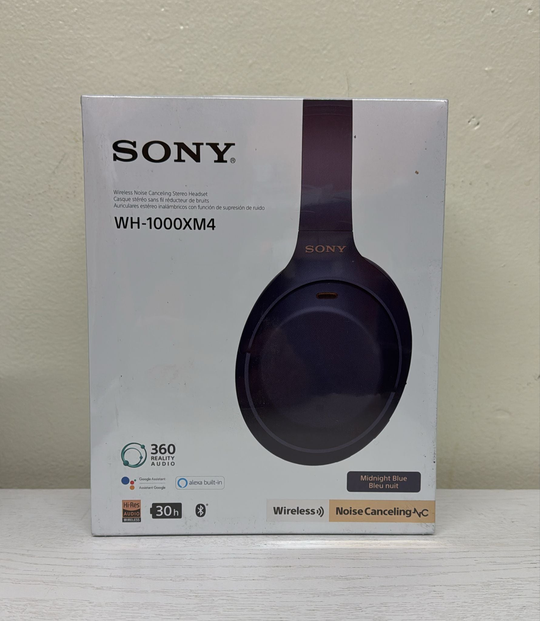 Sony WH-1000XM4 Wireless Noise-Cancelling Over-the-Ear Headphones