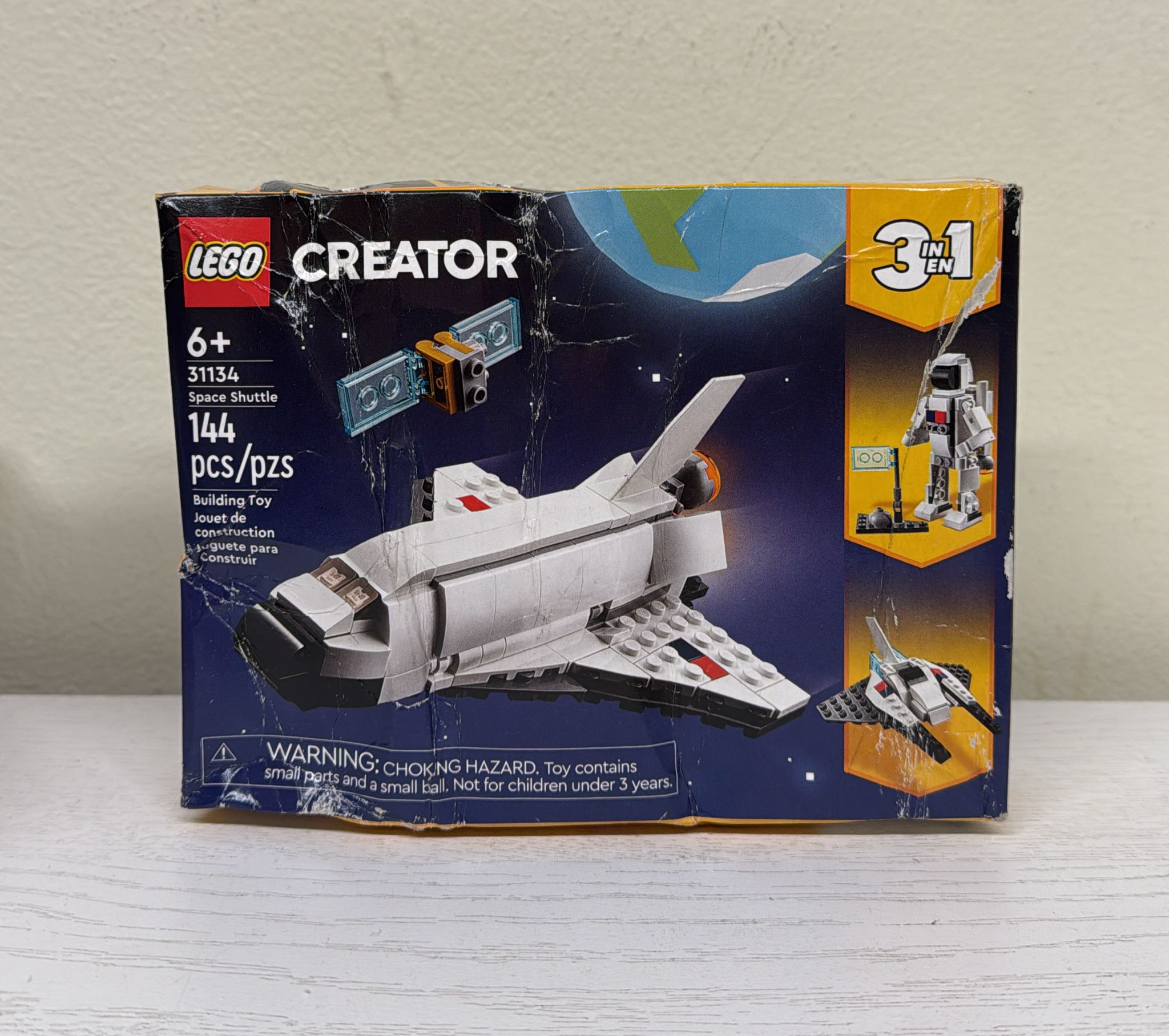 LEGO Creator 3-in-1 Space Shuttle &amp; Spaceship Toys (31134)