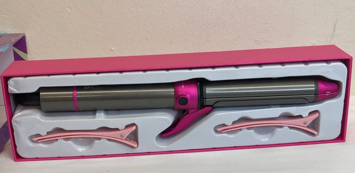 Lescolton 2-in-1 Curling Iron &amp; Hair Straightener (Open Box)