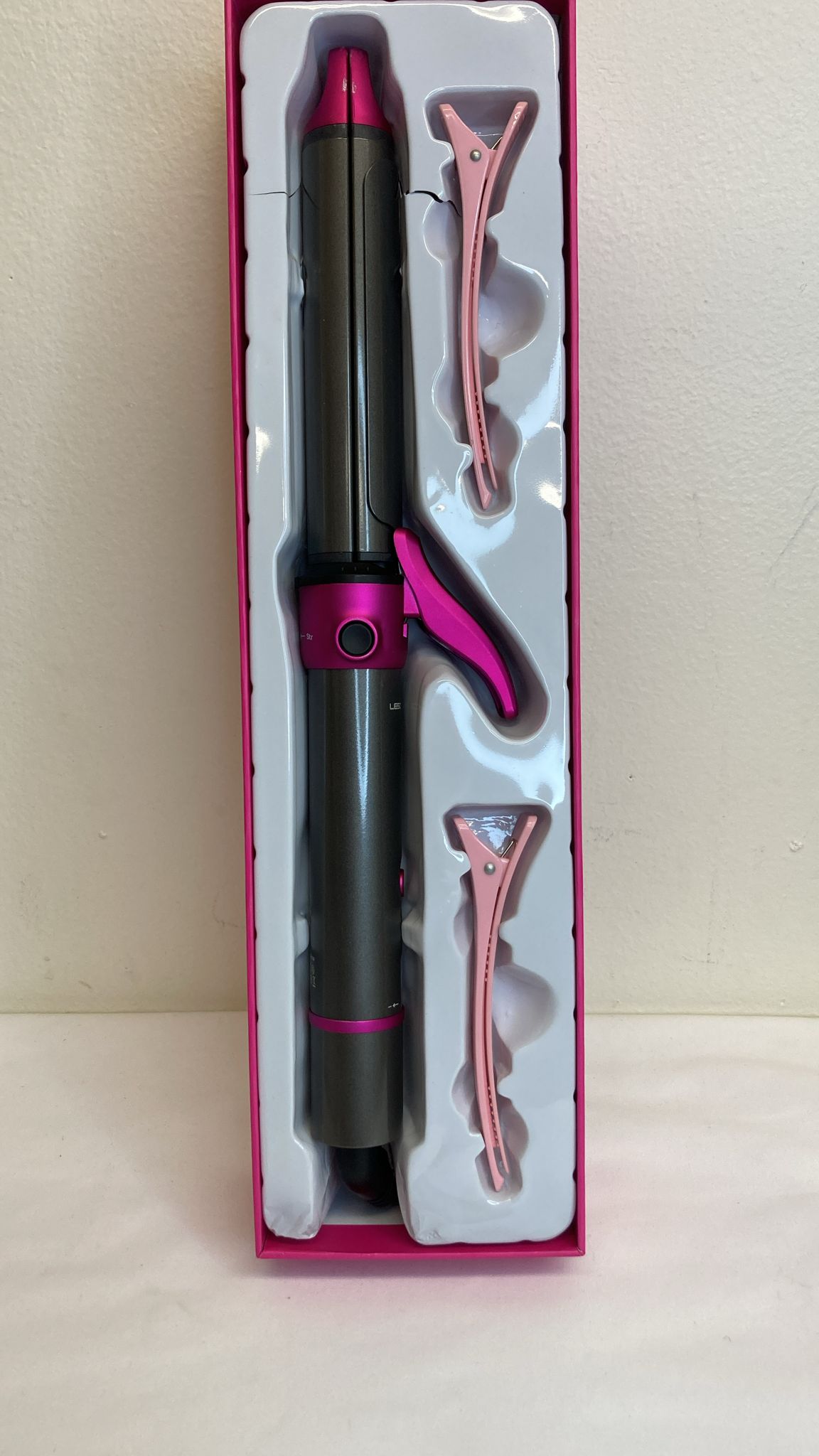 Lescolton 2-in-1 Curling Iron &amp; Hair Straightener (Open Box)