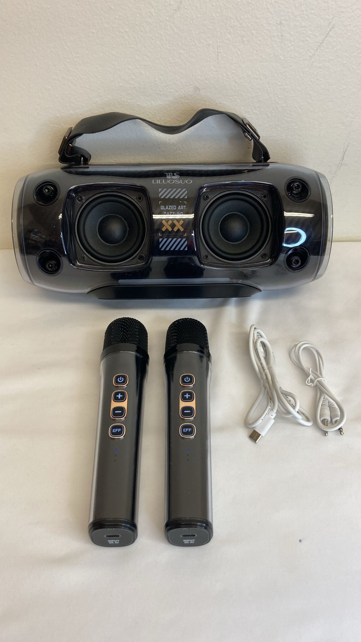 Portable Bluetooth Karaoke Machine (Brand New)