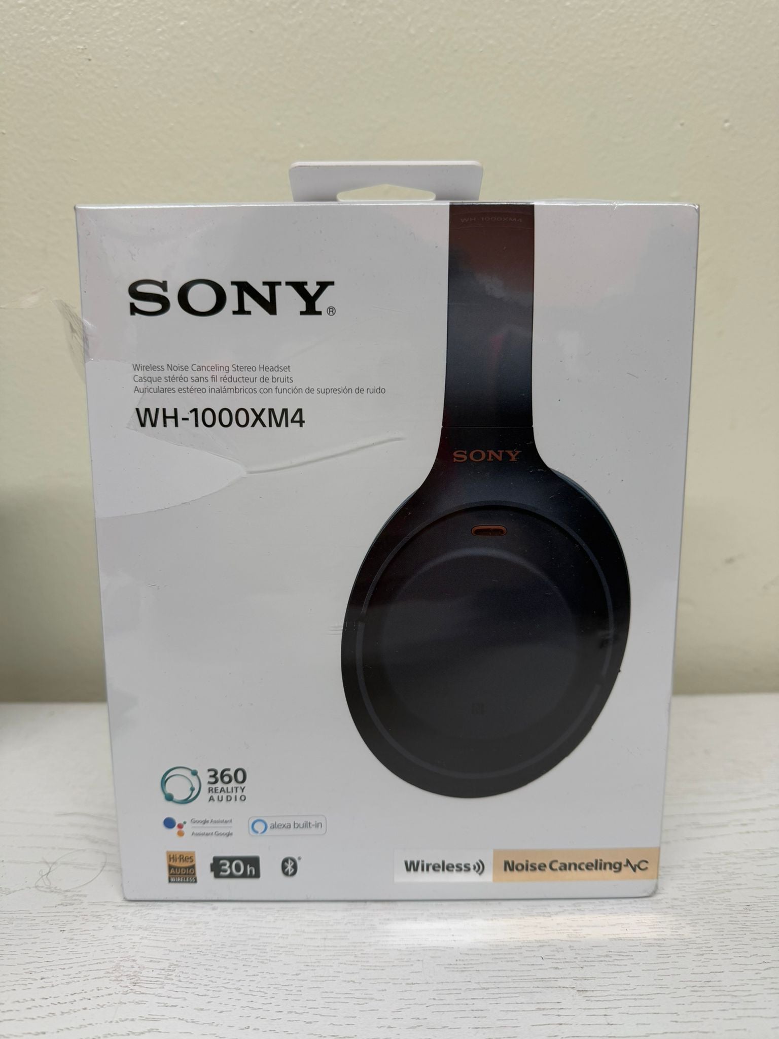 Sony WH-1000XM4 Wireless Premium Noise-Canceling Overhead Headphones (Brand New)