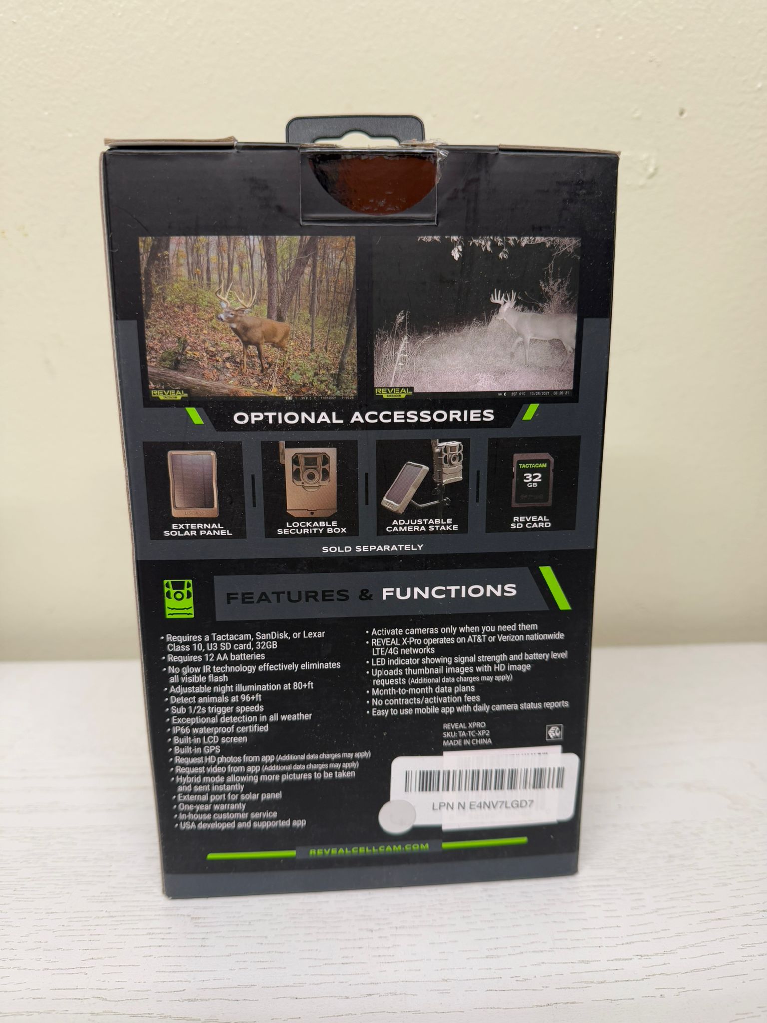 TACTACAM Reveal Pro 3.0 Cellular Trail Camera (Lightly Used)