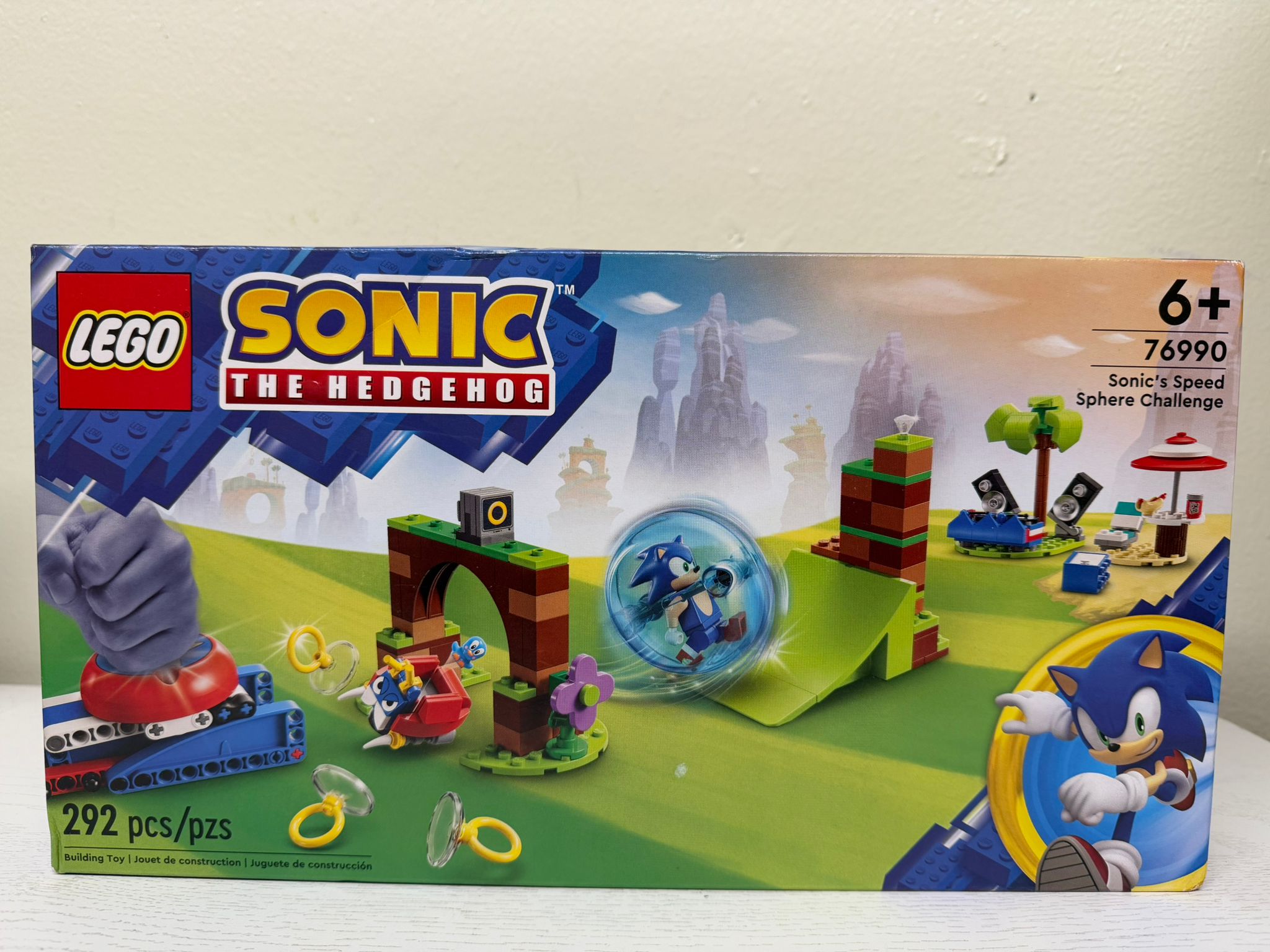 LEGO Sonic the Hedgehog Sonic’s Speed Sphere Challenge Building Toy Set (Brand New)