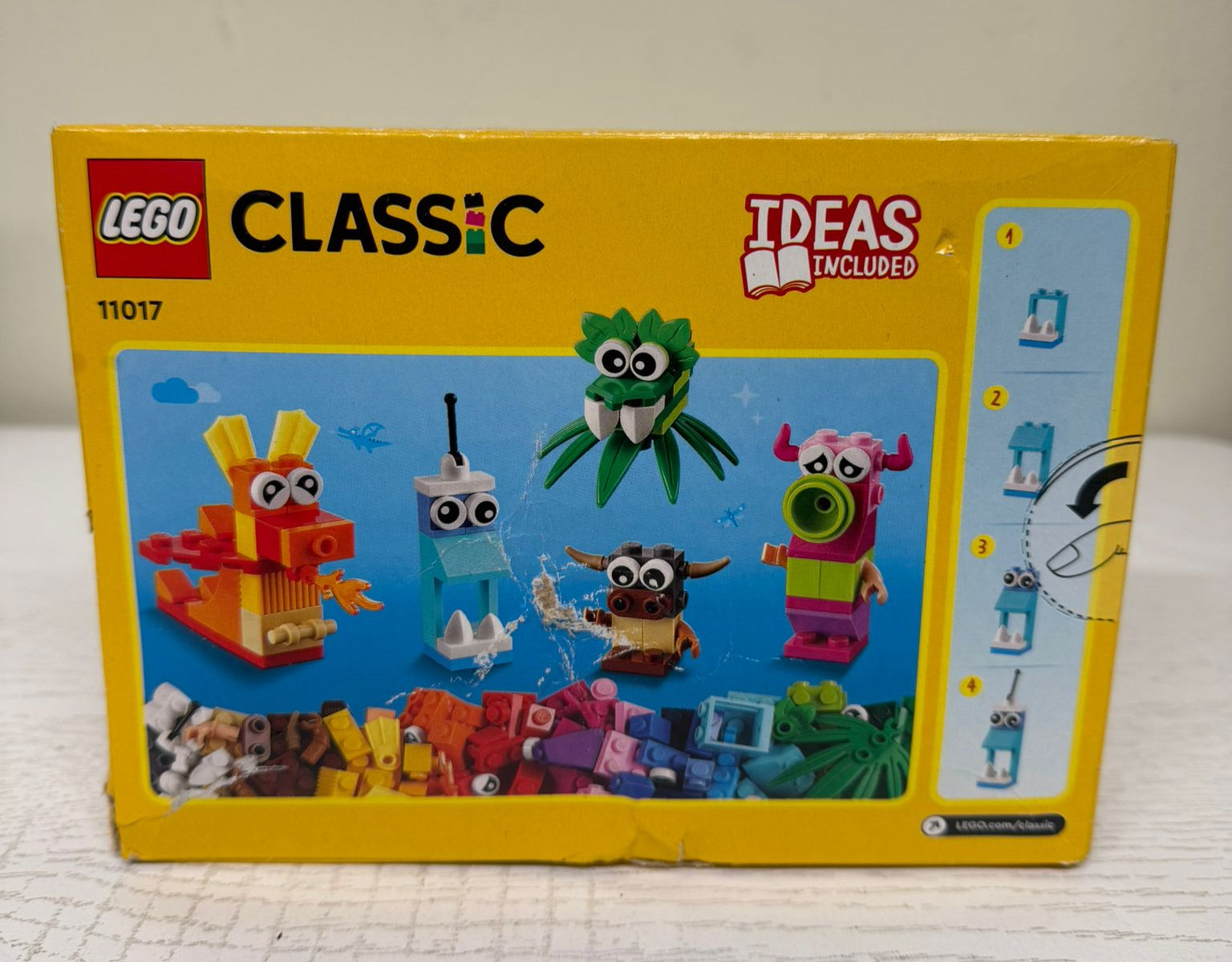 LEGO Classic Creative Monsters 11017 Building Toy Set (Brand New)