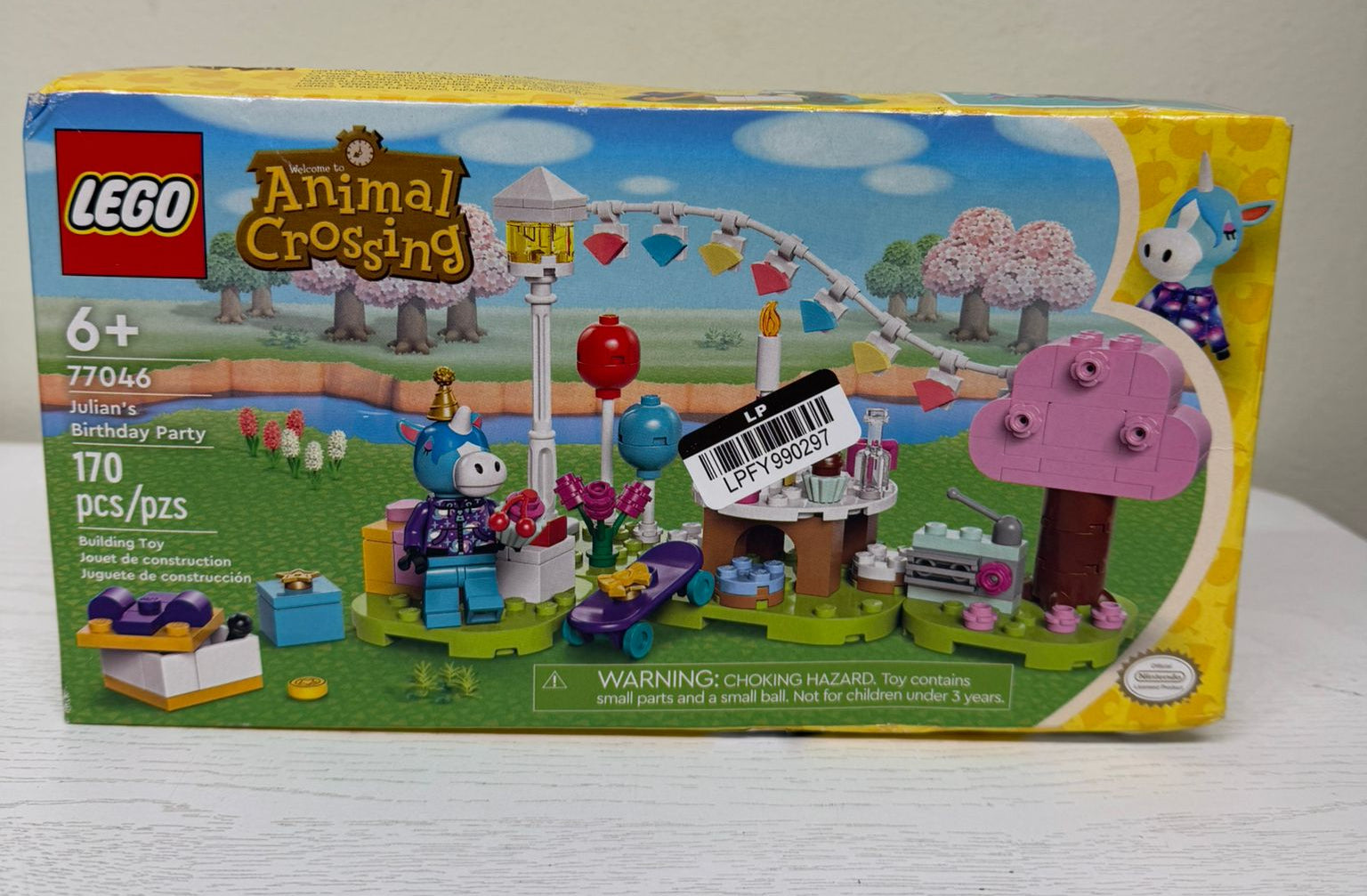 LEGO Animal Crossing Julian’s Birthday Party Building Set (Brand New)