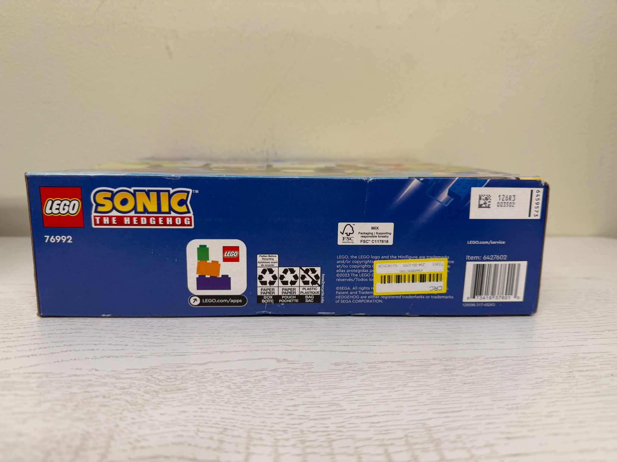 LEGO Sonic the Hedgehog Amy’s Animal Rescue Island (76992) (Brand New)