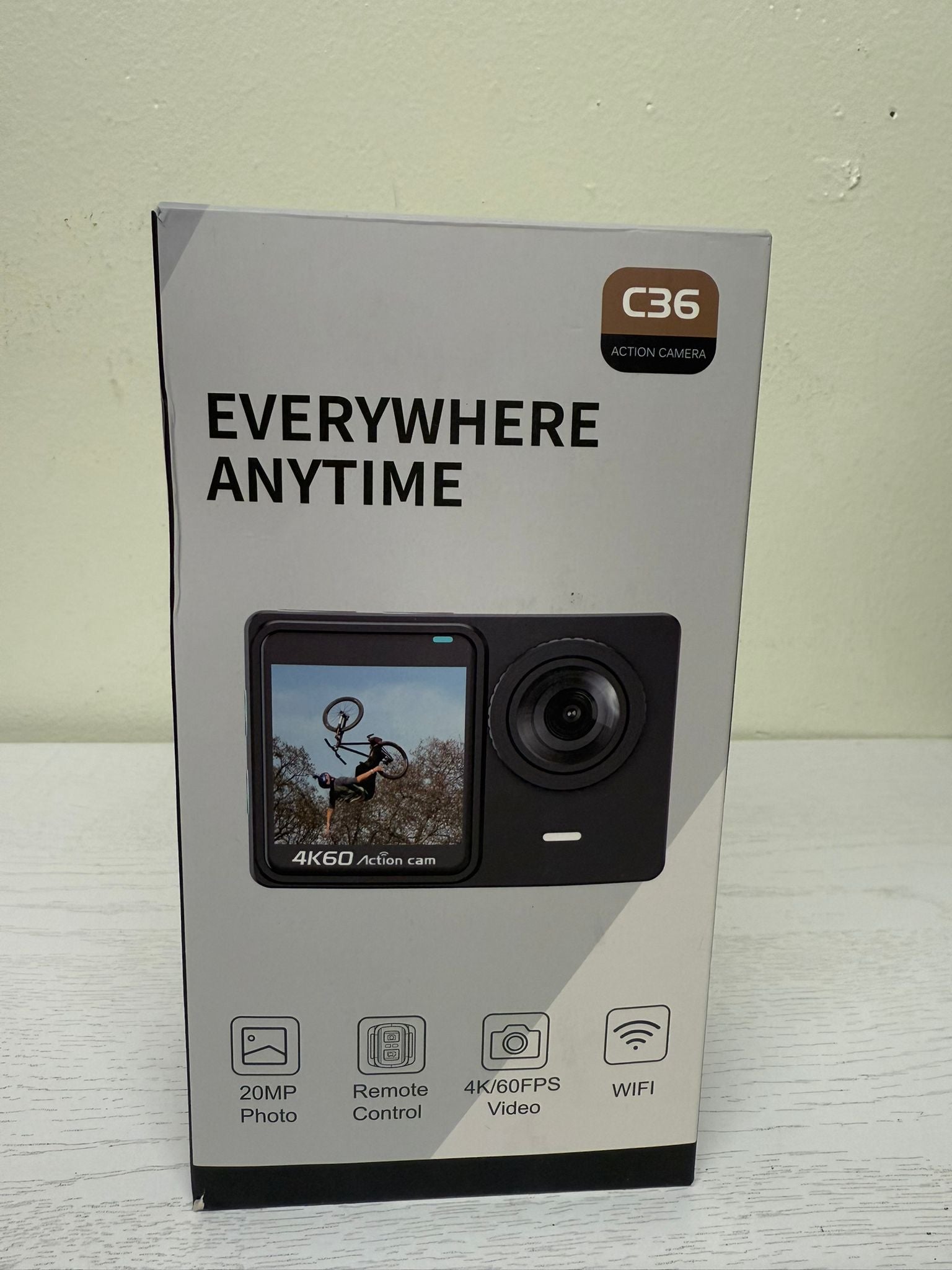 4K Action Camera (Lightly Used)