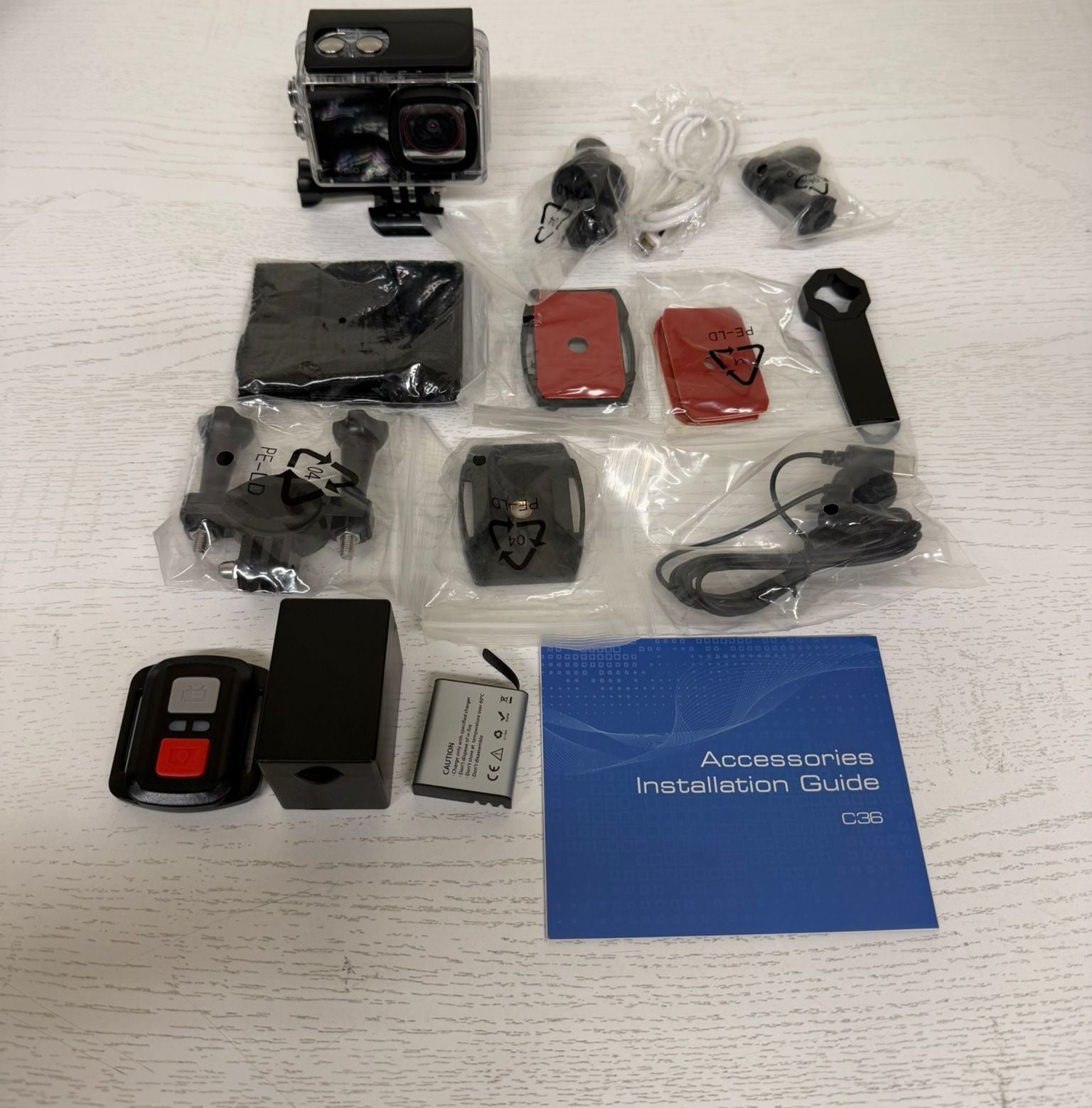 4K Action Camera (Lightly Used)