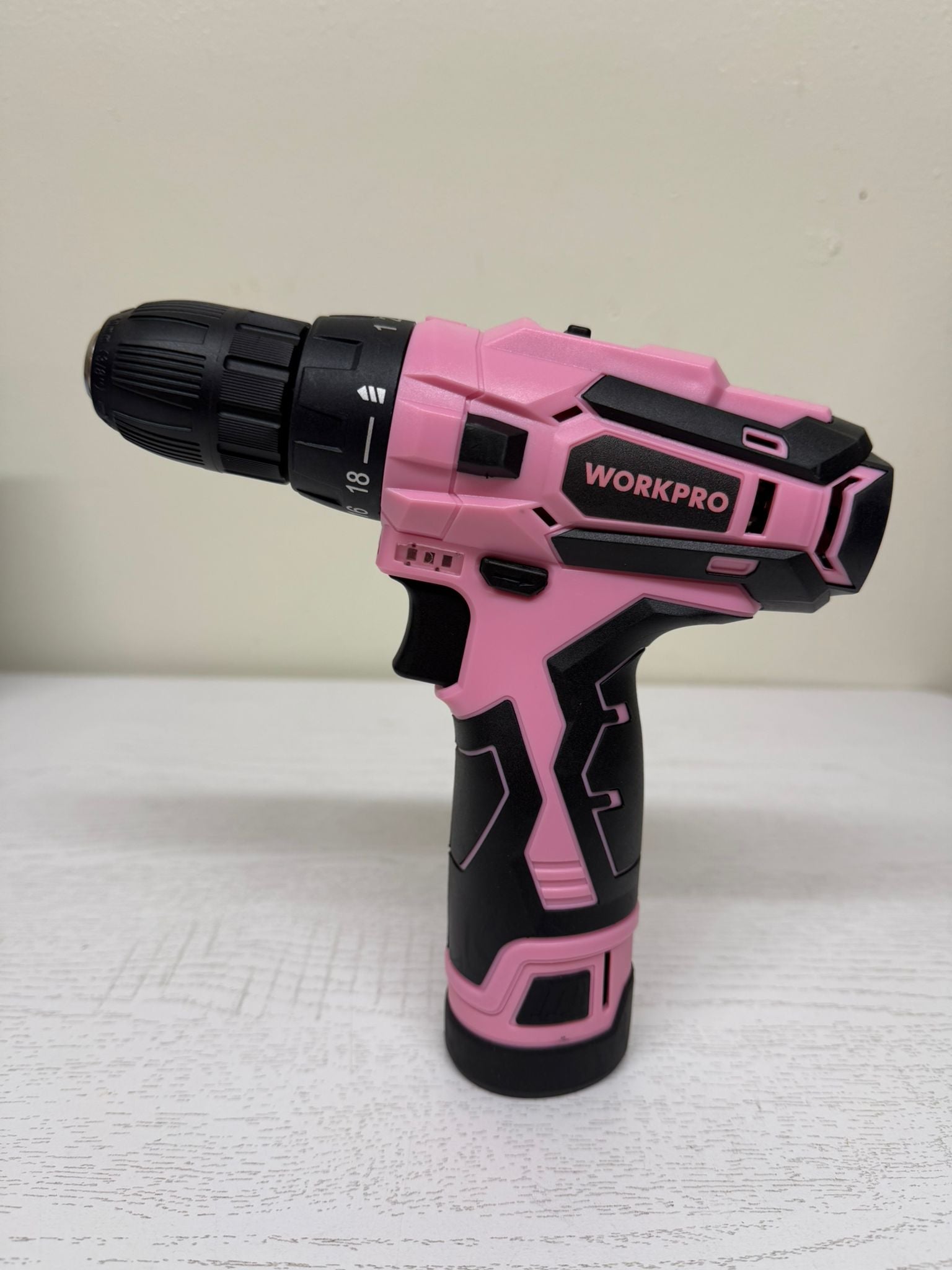 WORKPRO 12V Cordless Drill Driver Set (Open Box)