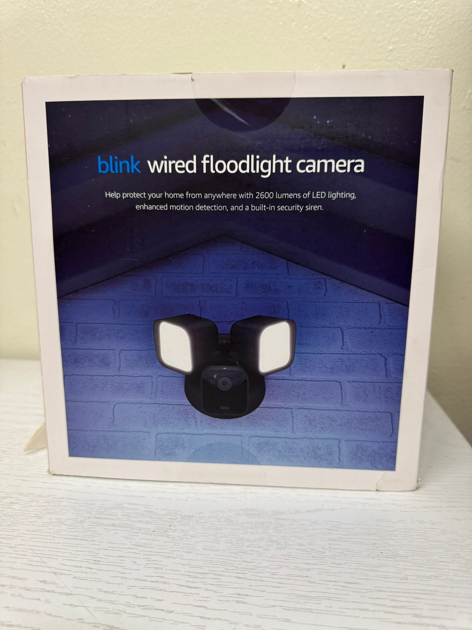 Blink Wired Floodlight Camera (Brand New)