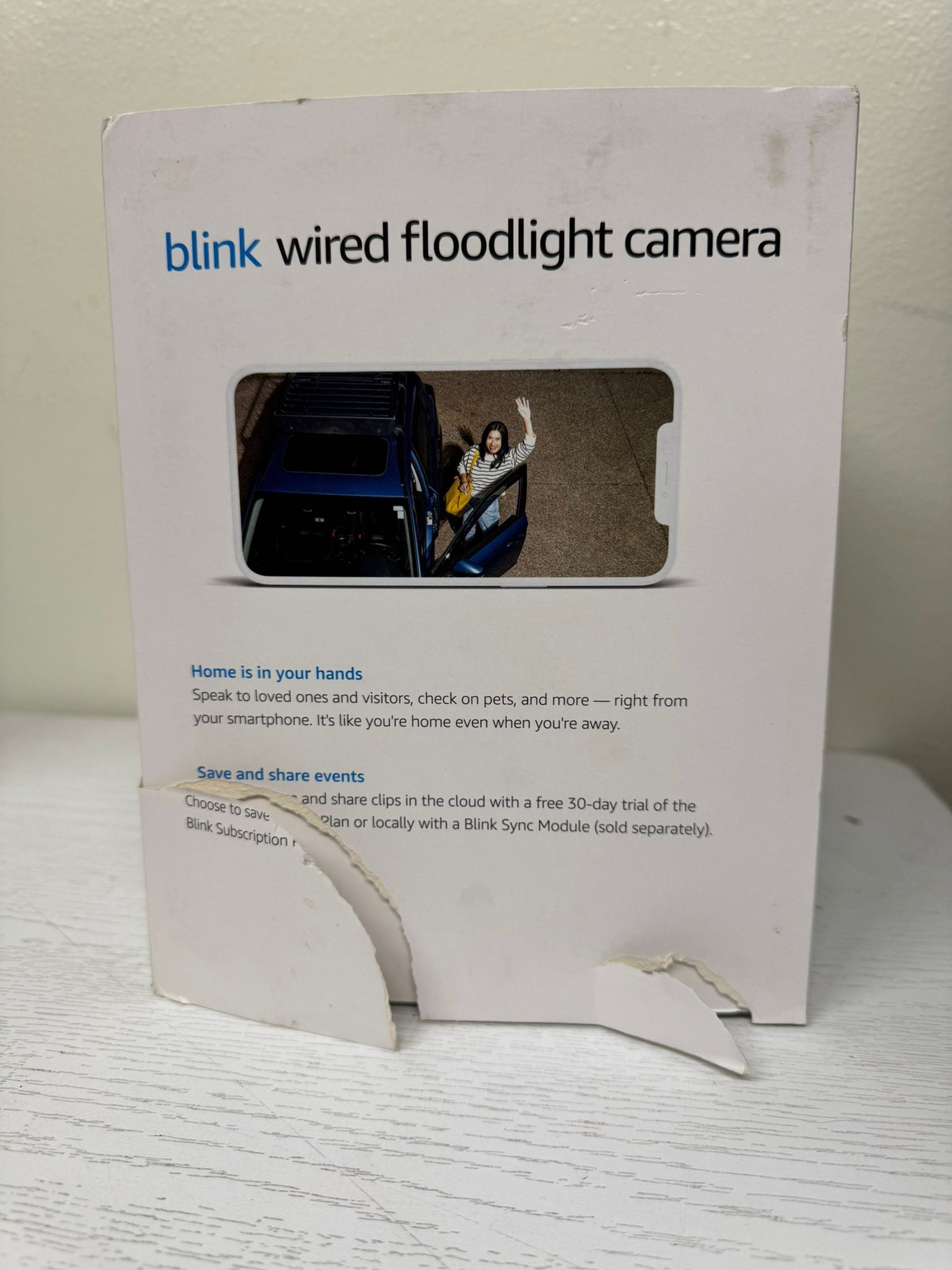 Blink Wired Floodlight Camera (Brand New)