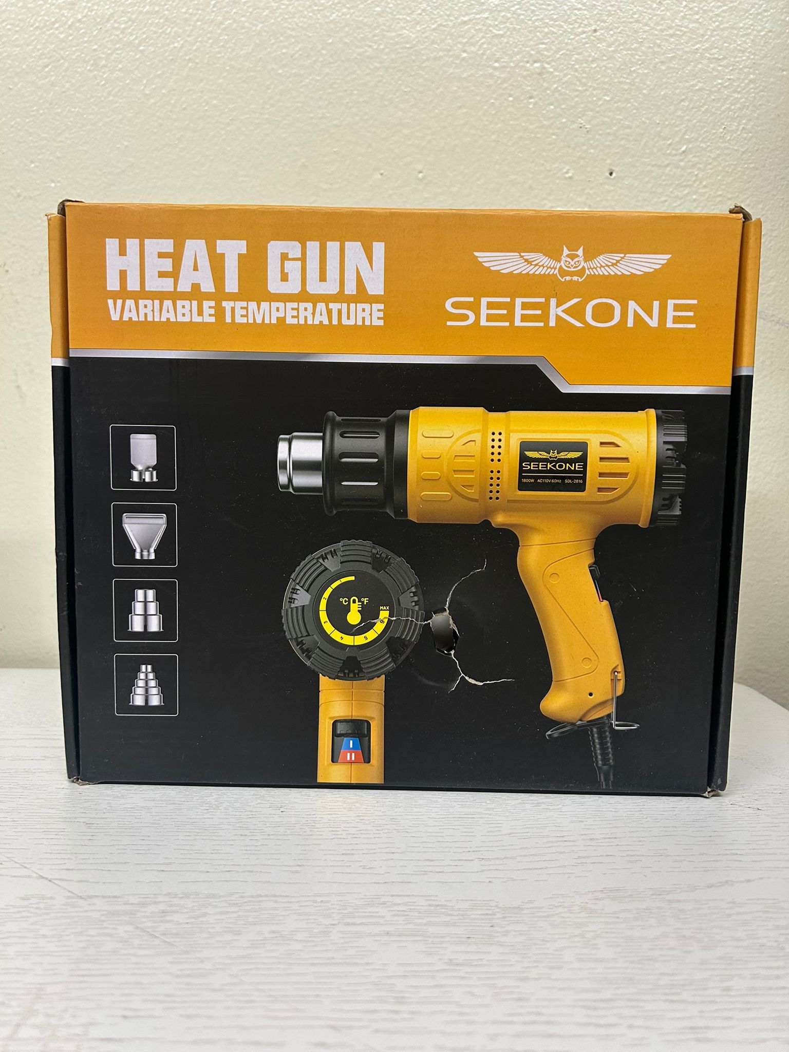 SEEKONE 1800W Heat Gun (Brand New)