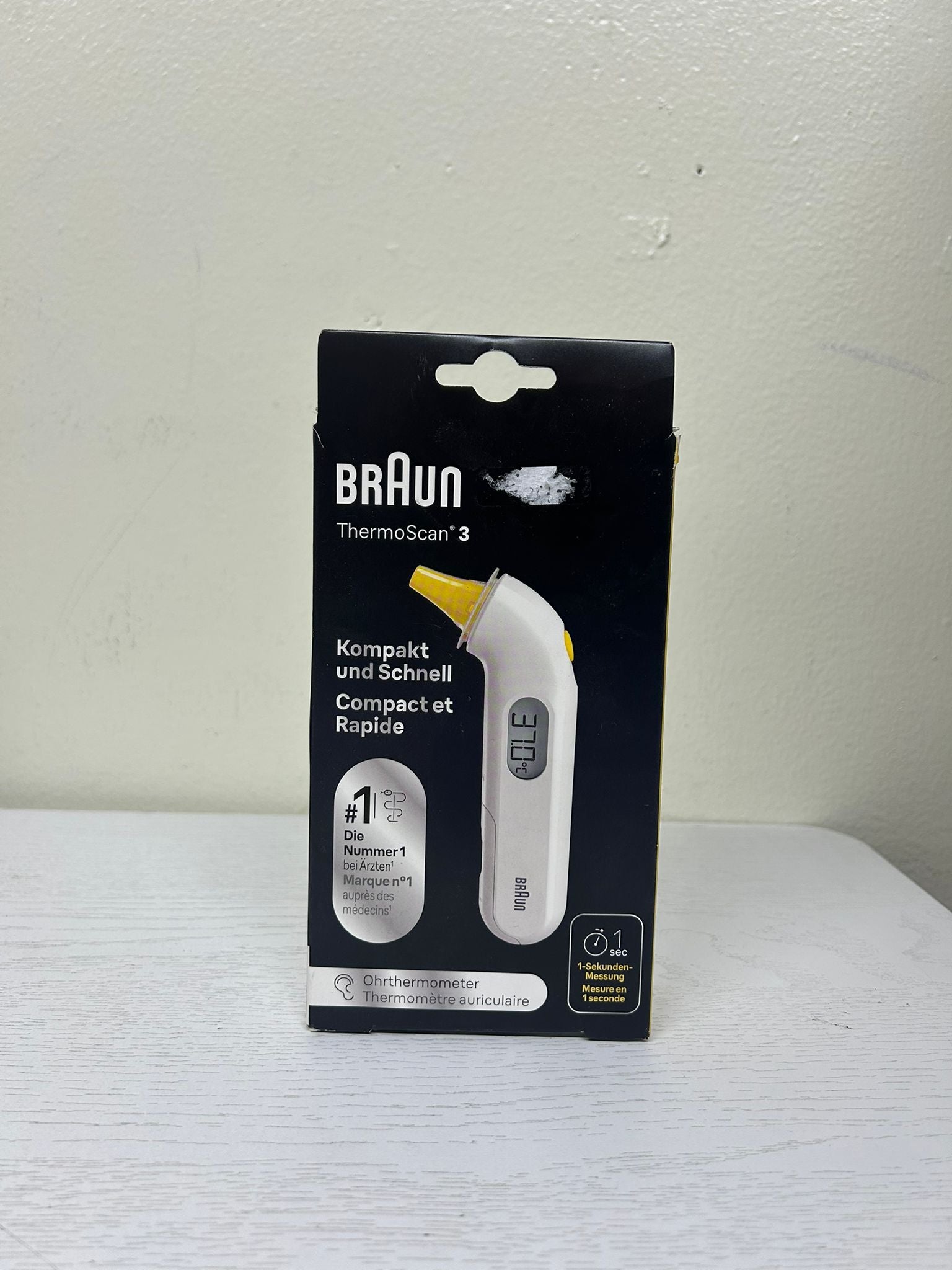 Braun ThermoScan 3 Ear Thermometer (Brand New)