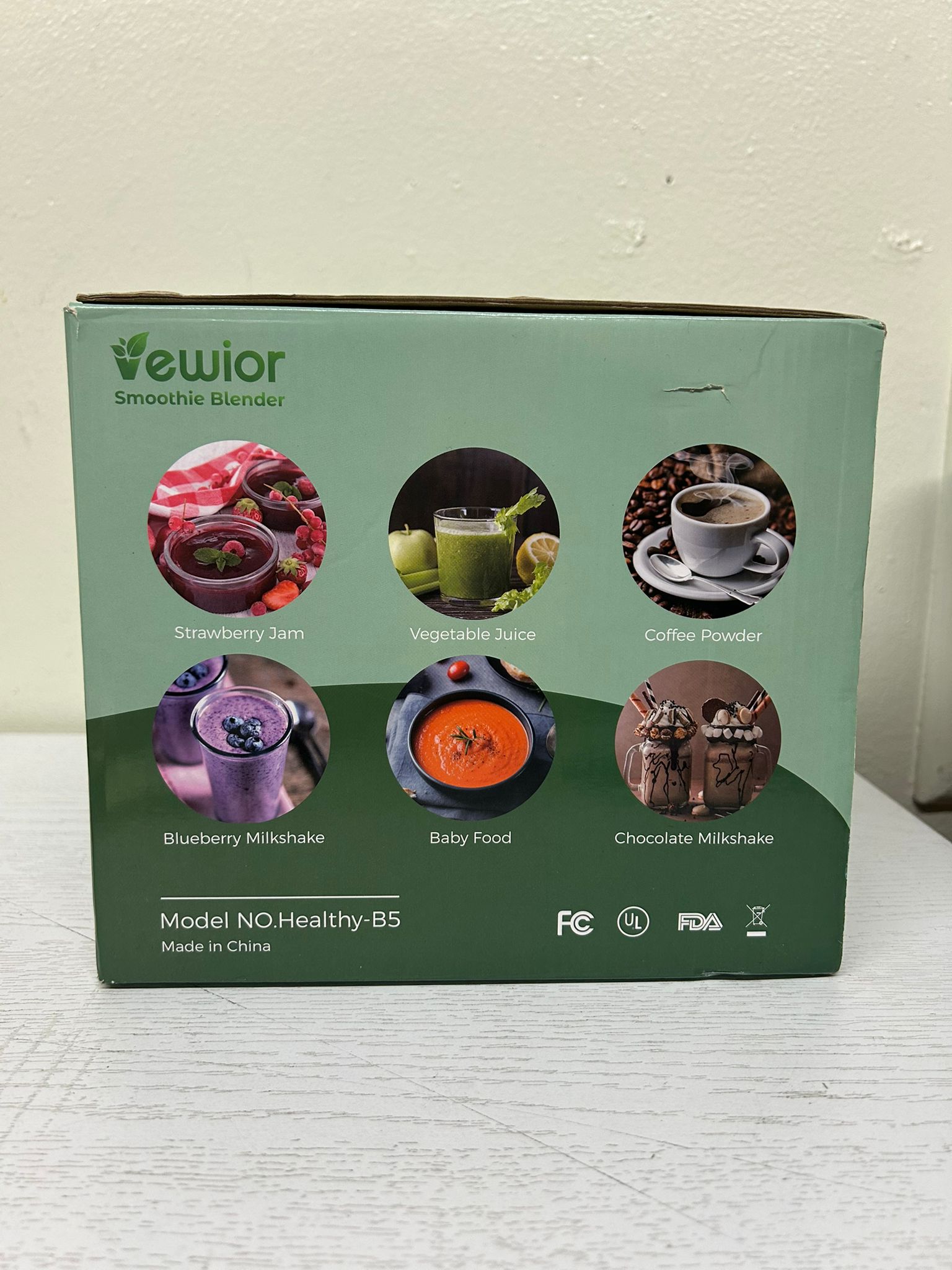 VEWIOR 1200W Blender for Shakes and Smoothies (Brand New)