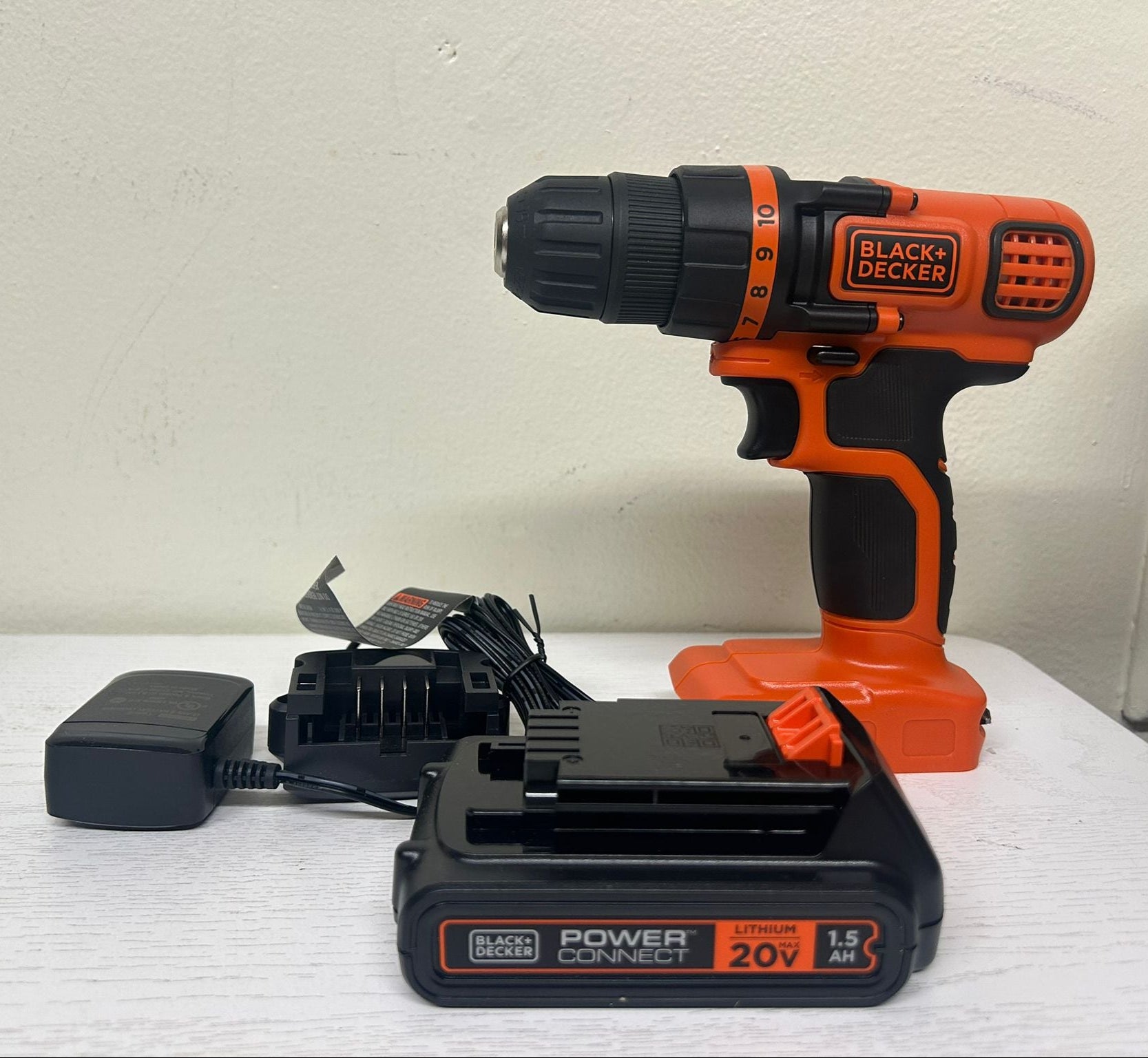 BLACK+DECKER 20V MAX Cordless Drill and Driver, 3/8 Inch (Brand New)