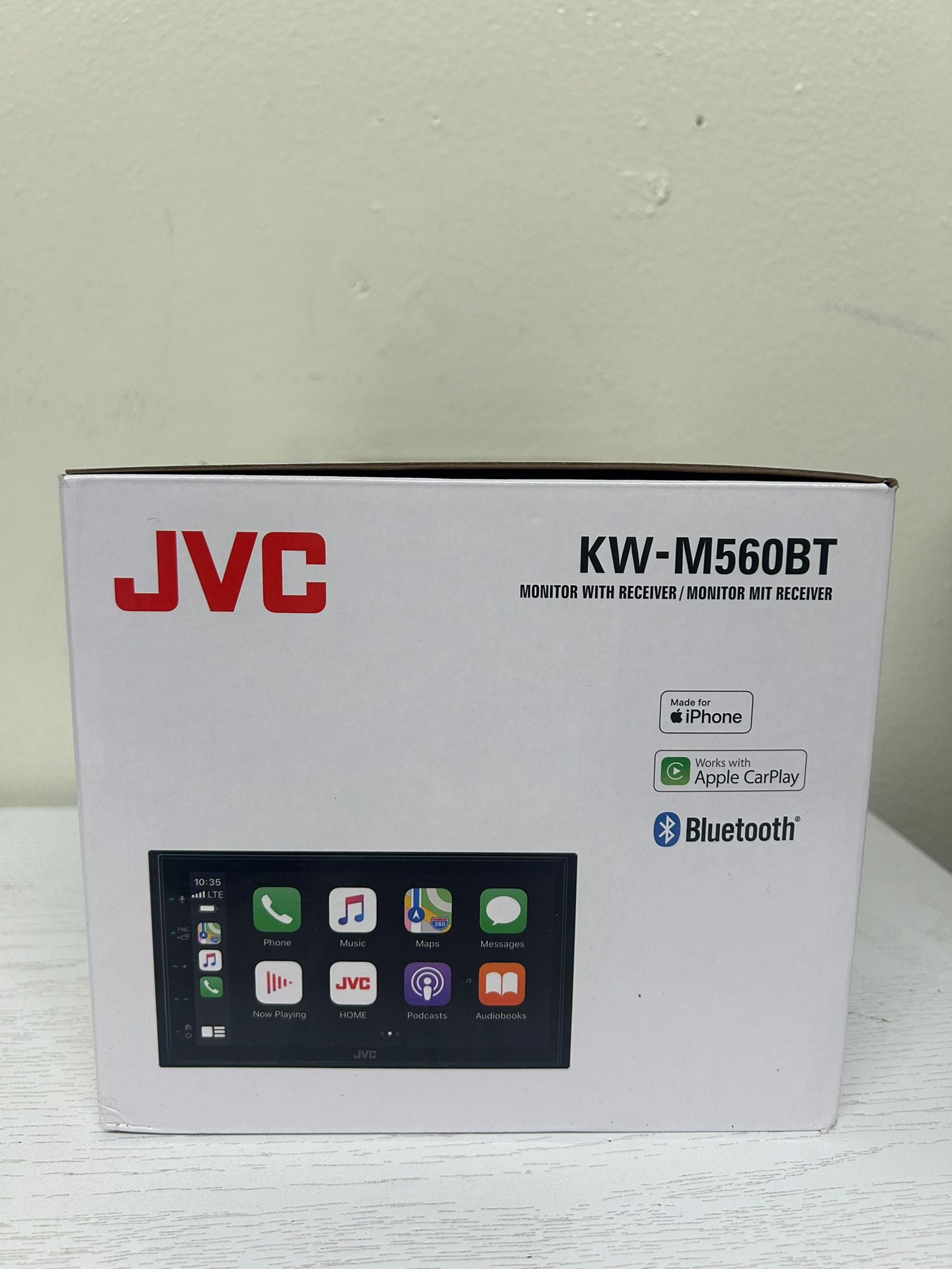 JVC KW-M56BT Apple CarPlay Android Auto Multimedia Player (Brand New)