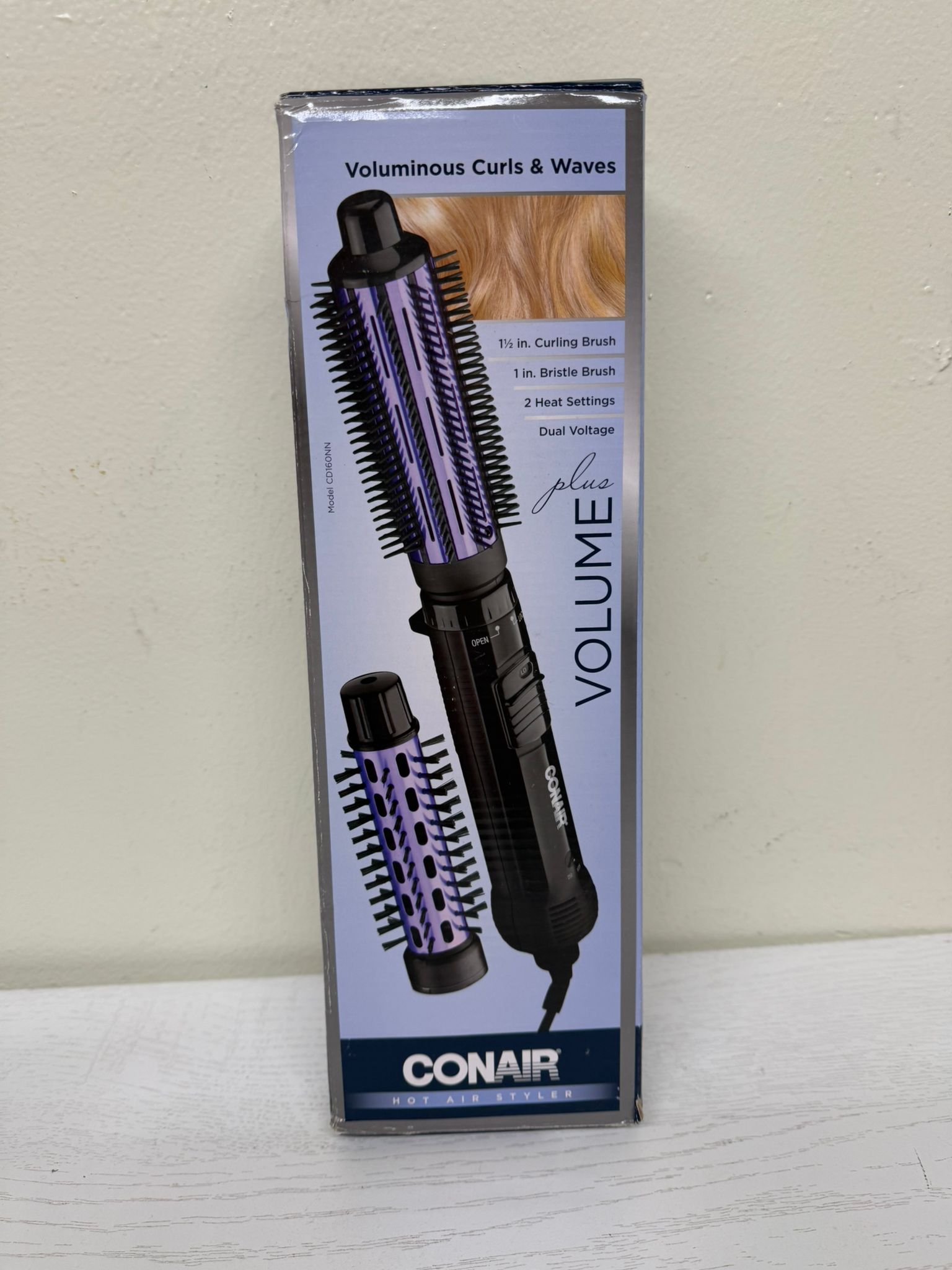 Conair 2-in-1 Hot Air Curling Combo (Brand New)