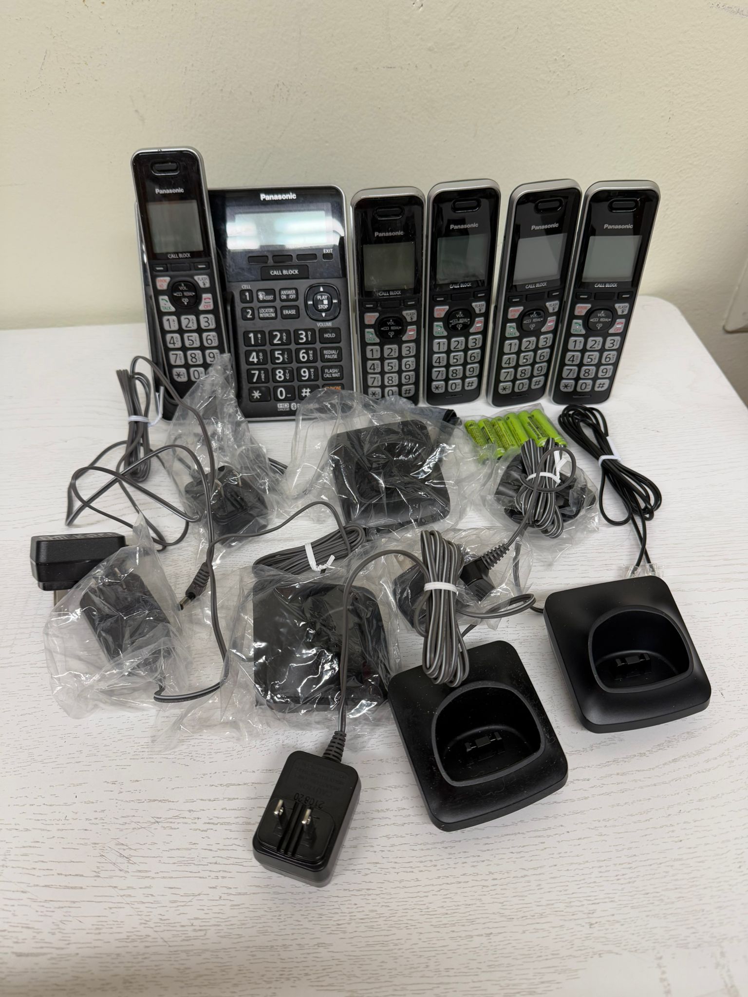 Panasonic Cordless Phone with Advanced Call Block (Lightly Used)