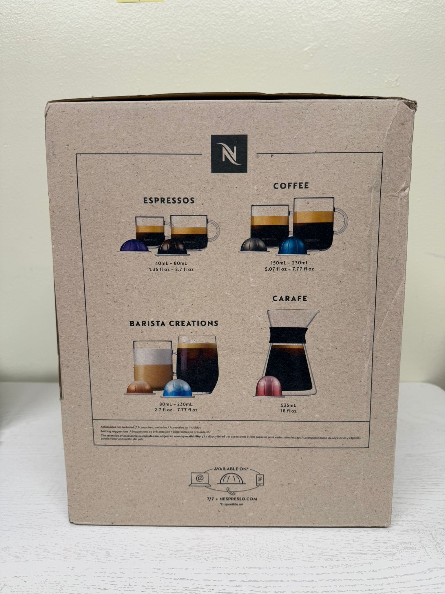 Nespresso Vertuo Next Coffee and Espresso Maker (Brand New)