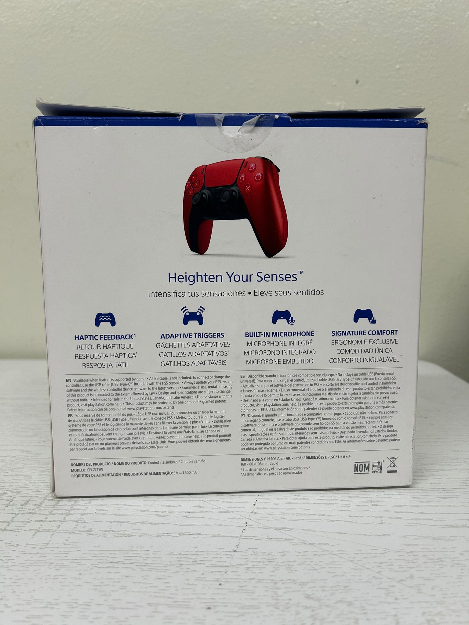 PlayStation DualSense® Wireless Controller - Volcanic Red (Lightly Used)