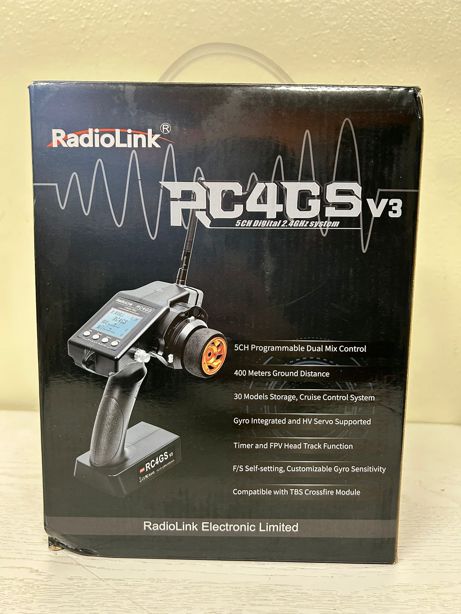 Radiolink RC4GS V3 5 Channels RC Transmitter and Receiver (Lightly Used)