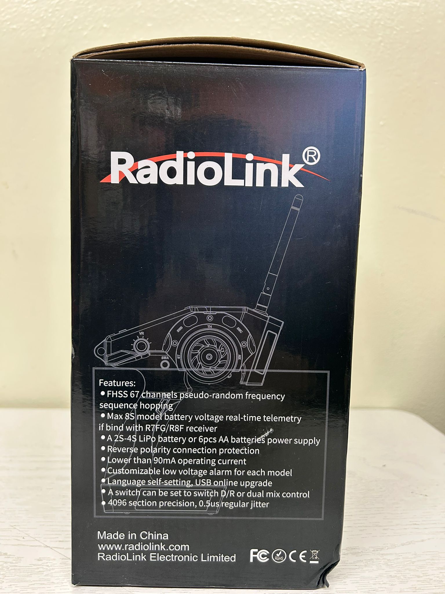 Radiolink RC4GS V3 5 Channels RC Transmitter and Receiver (Lightly Used)