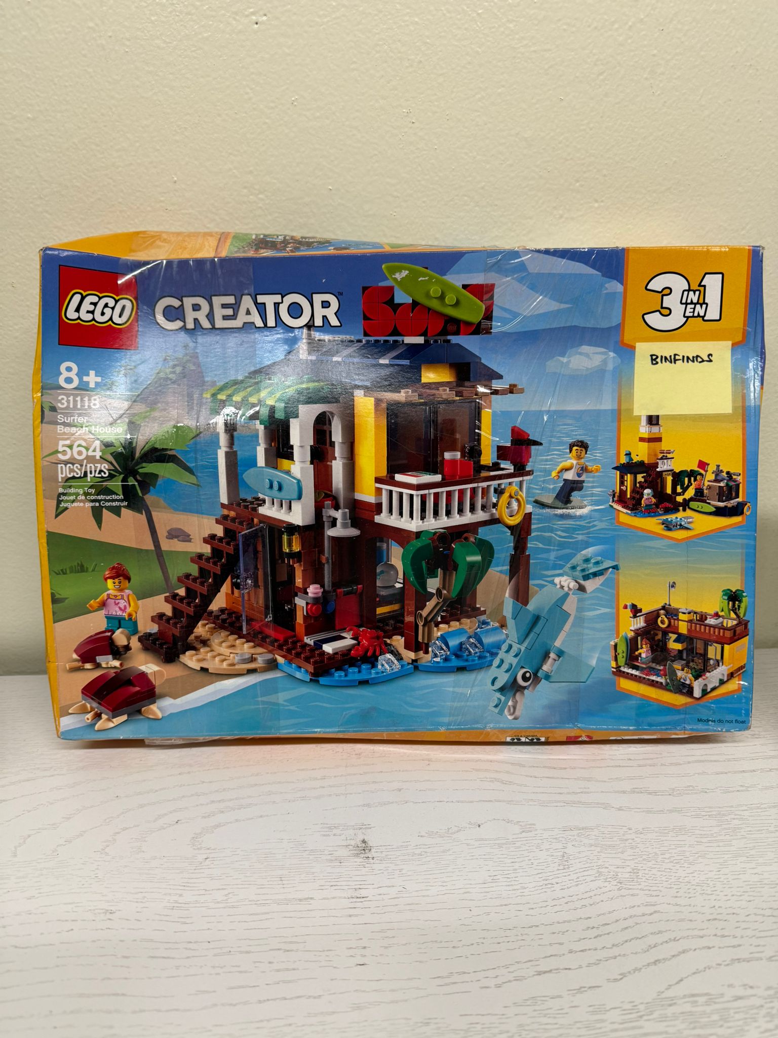 LEGO Creator 3-in-1 Surfer Beach House (31118) (Open Box)