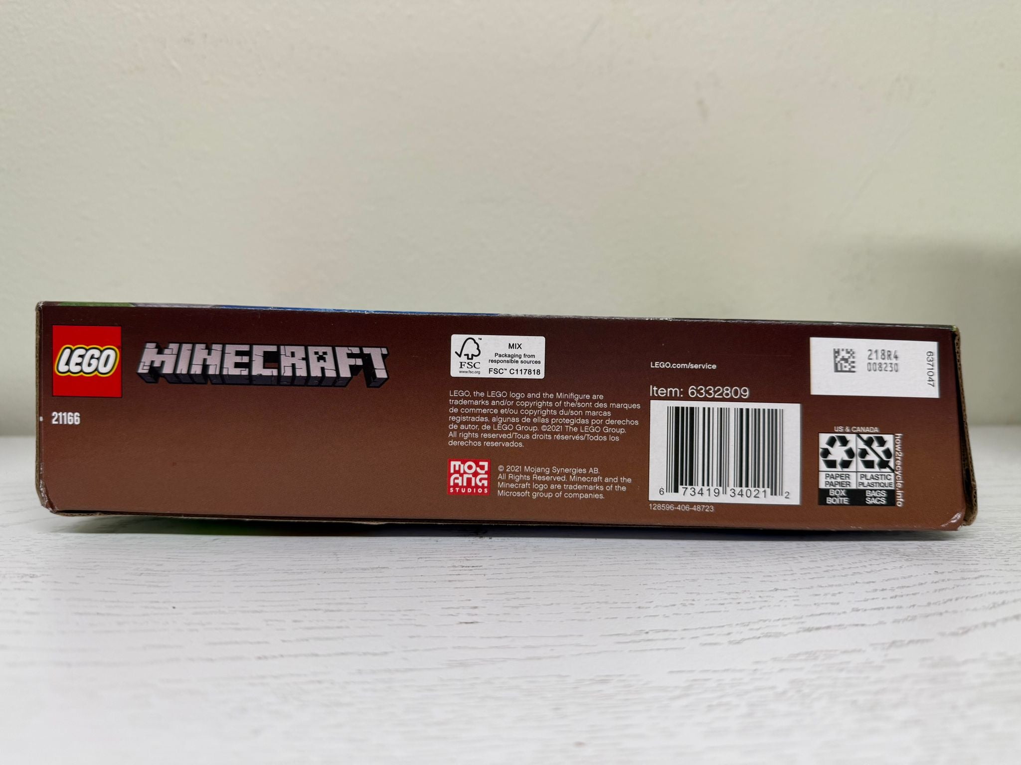 LEGO Minecraft The Abandoned Mine (21166) (Brand New)