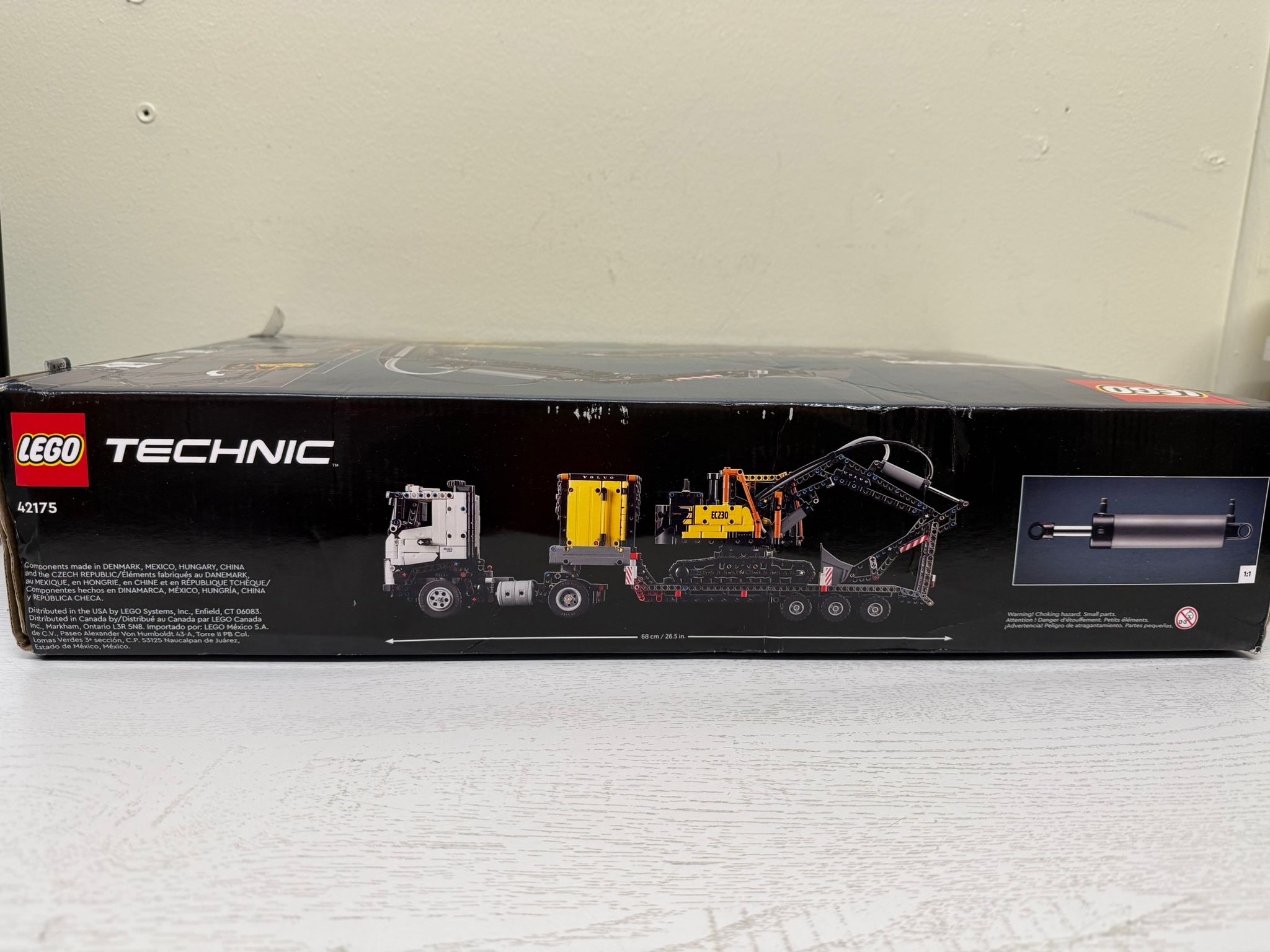 LEGO Technic Volvo FMX Truck & EC230 Electric Excavator Building Toy (42175) (Open Box)