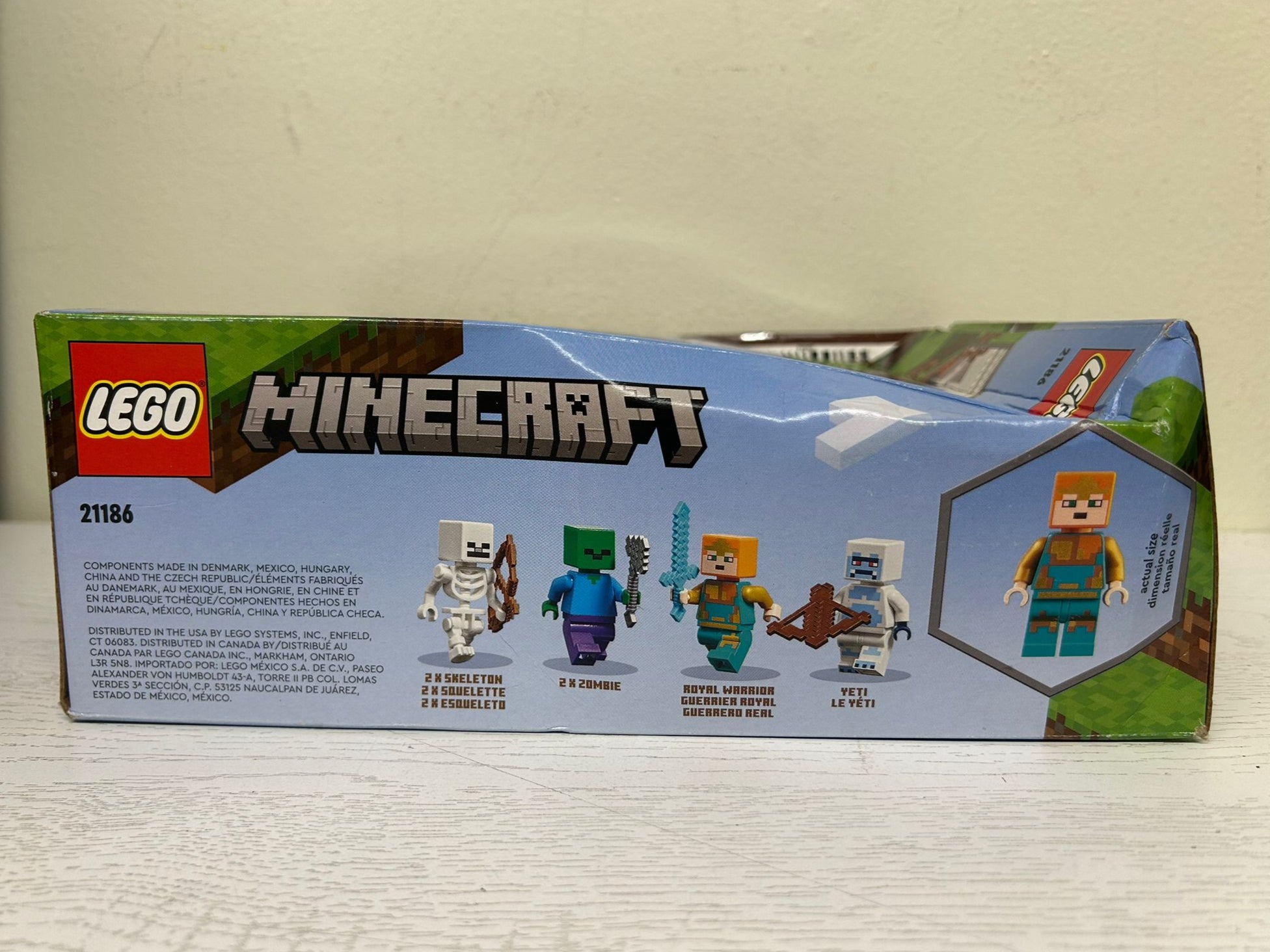 LEGO® Minecraft The Ice Castle (21186) (Brand New)