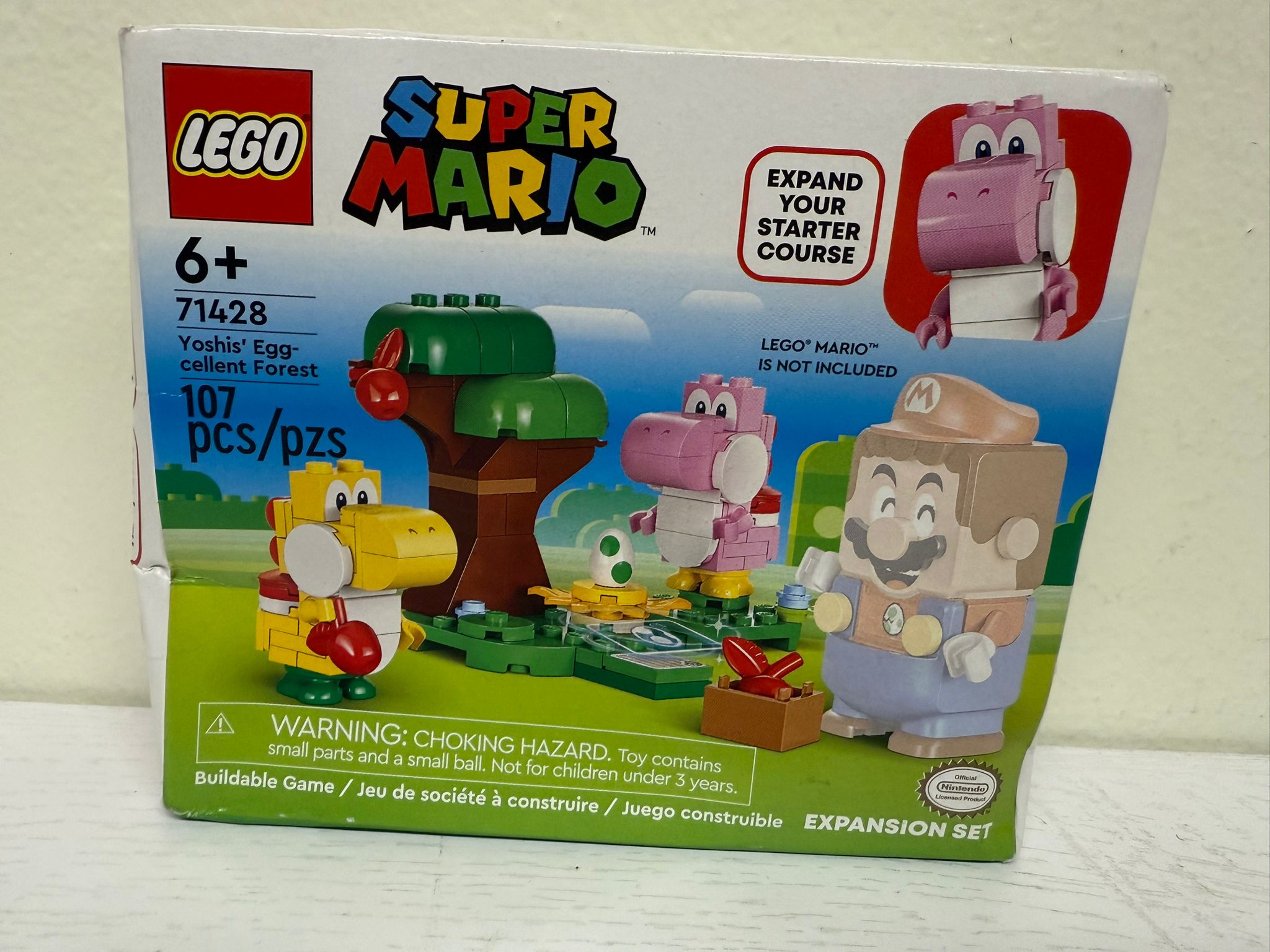 LEGO Super Mario Yoshis’ Egg-cellent Forest Expansion Set (71428) (Brand New)