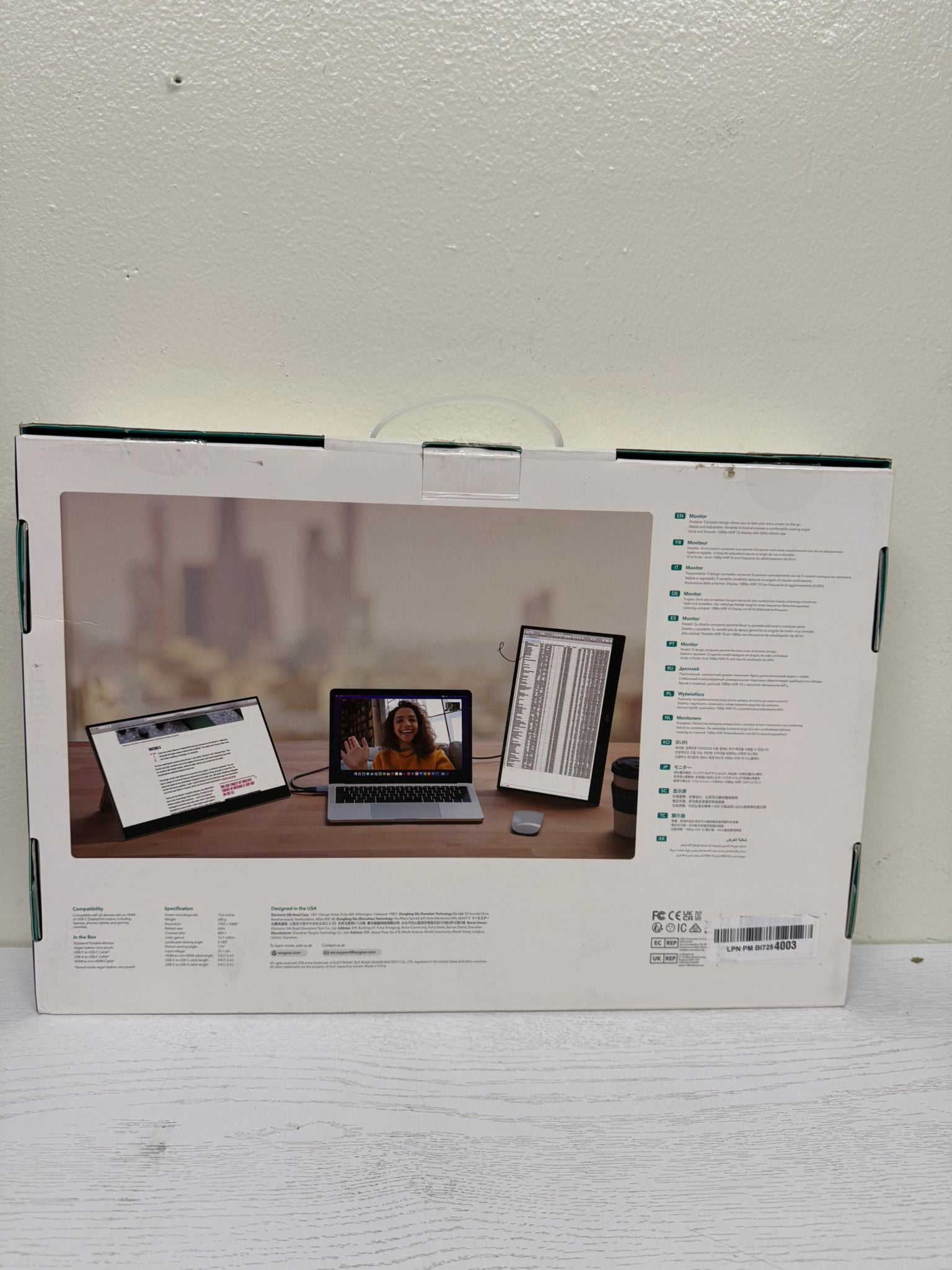 ESR Portable Monitor for Laptop (Brand New)