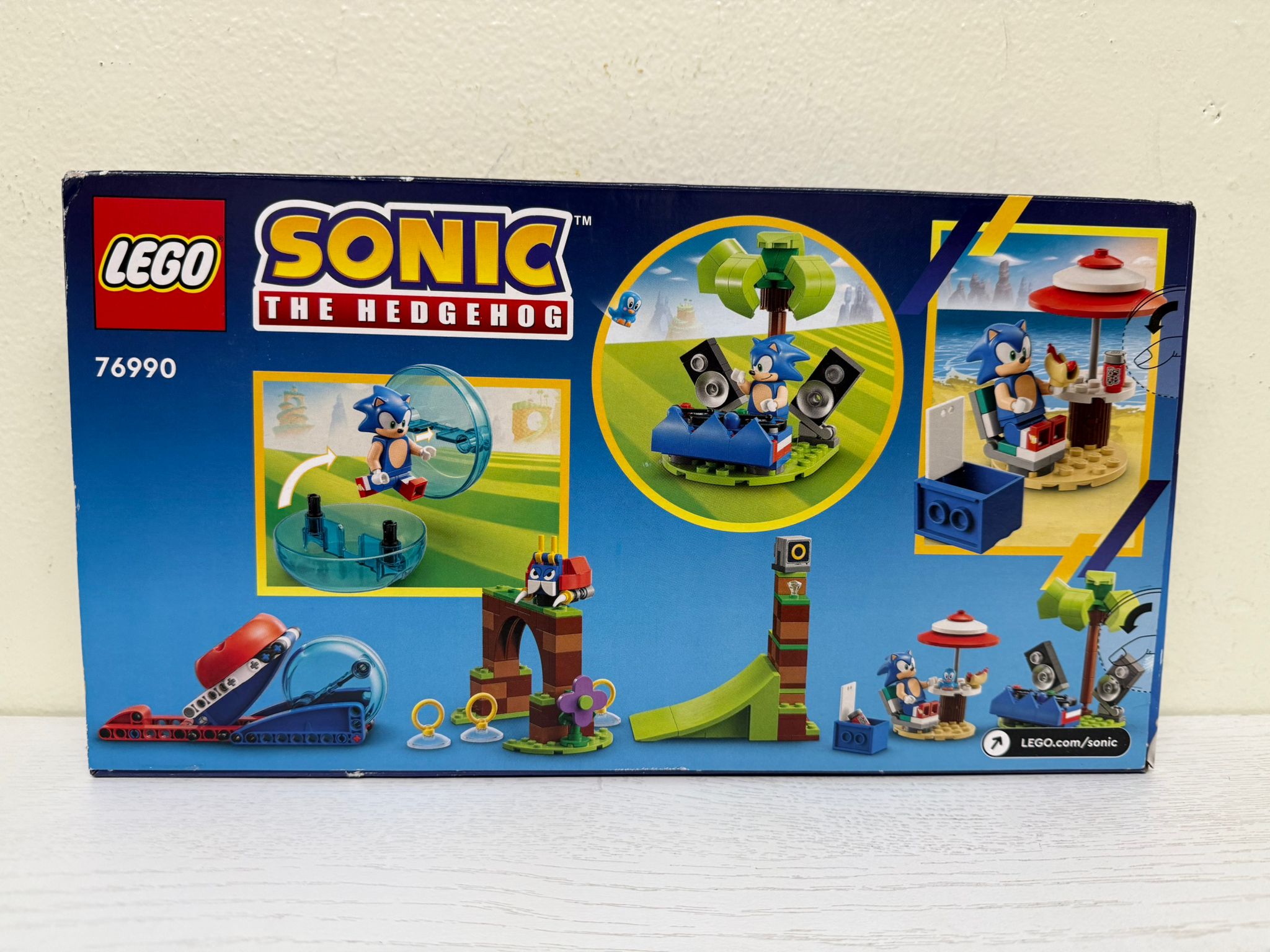 LEGO Sonic The Hedgehog Sonic’s Speed Sphere Challenge 76990 Building Toy Set (Brand New)