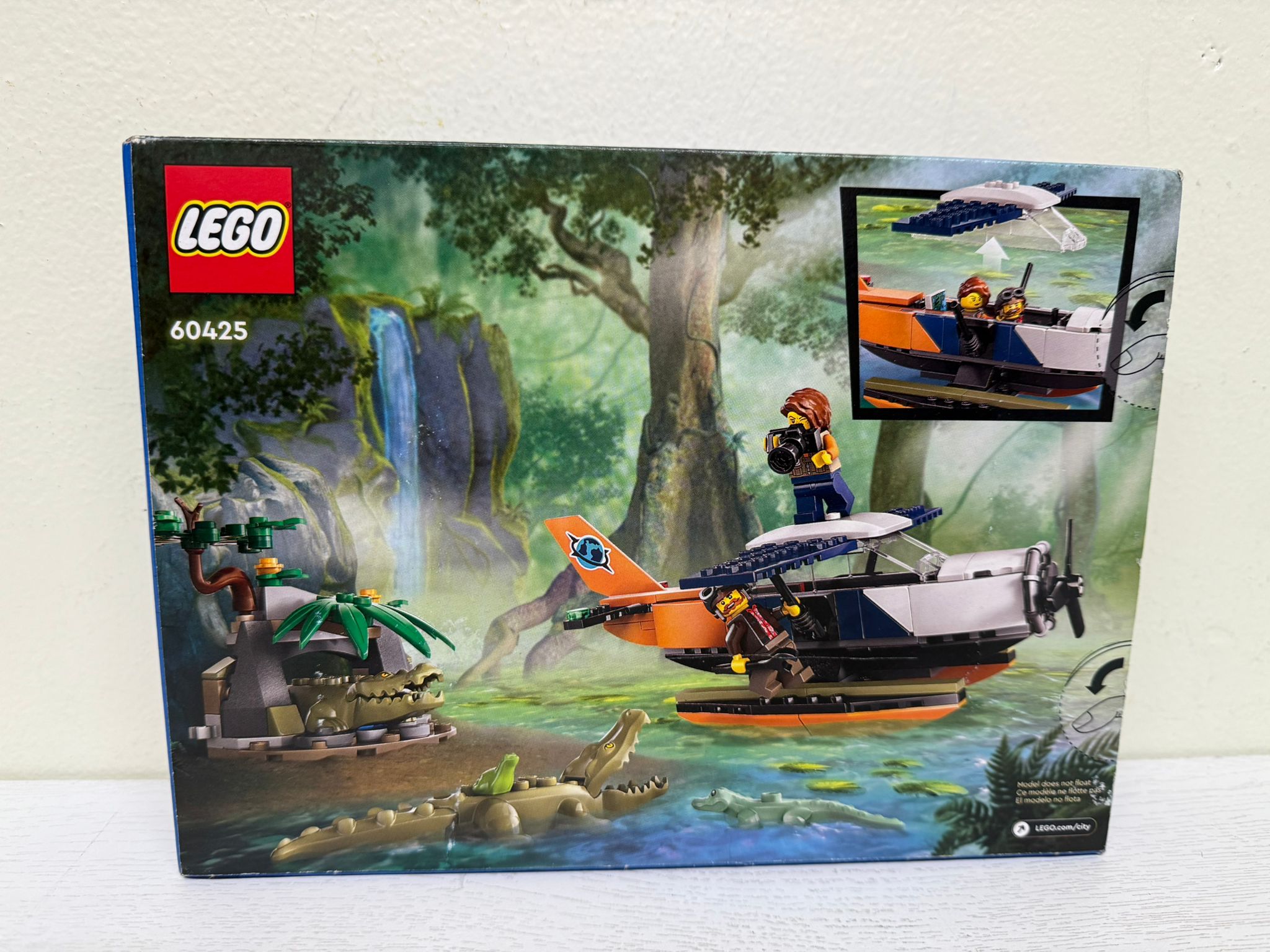 LEGO City Jungle Explorer Water Airplane Toy (Brand New)