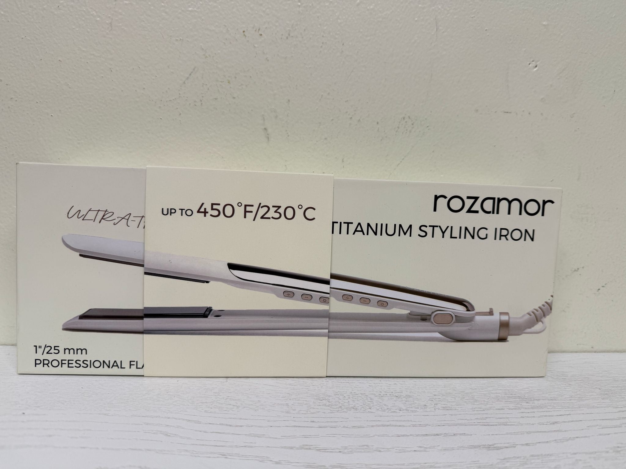 Titanium Flat Iron Hair Straightener (Brand New)