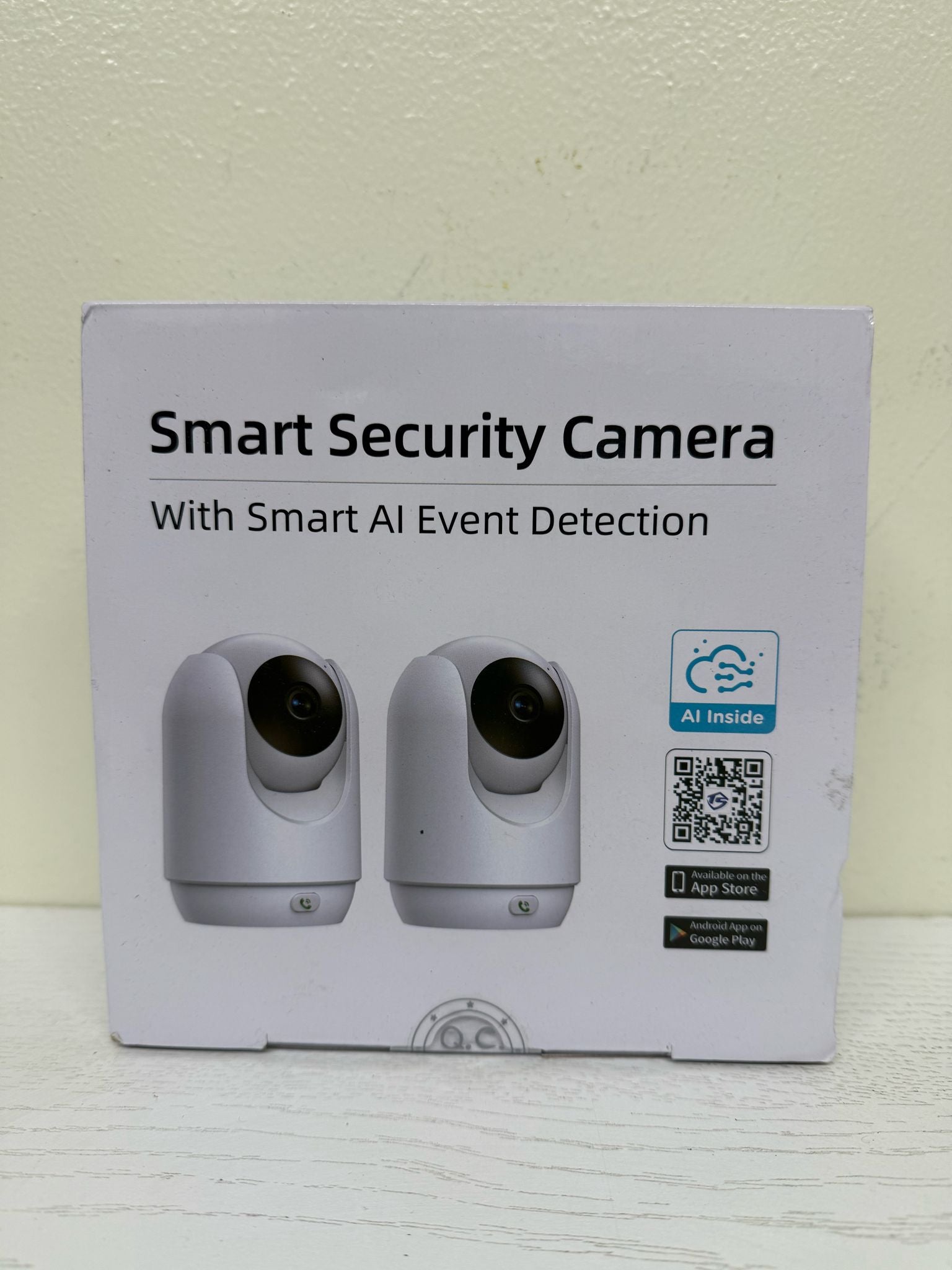 2 Pack Indoor Cameras for Home (Brand New)