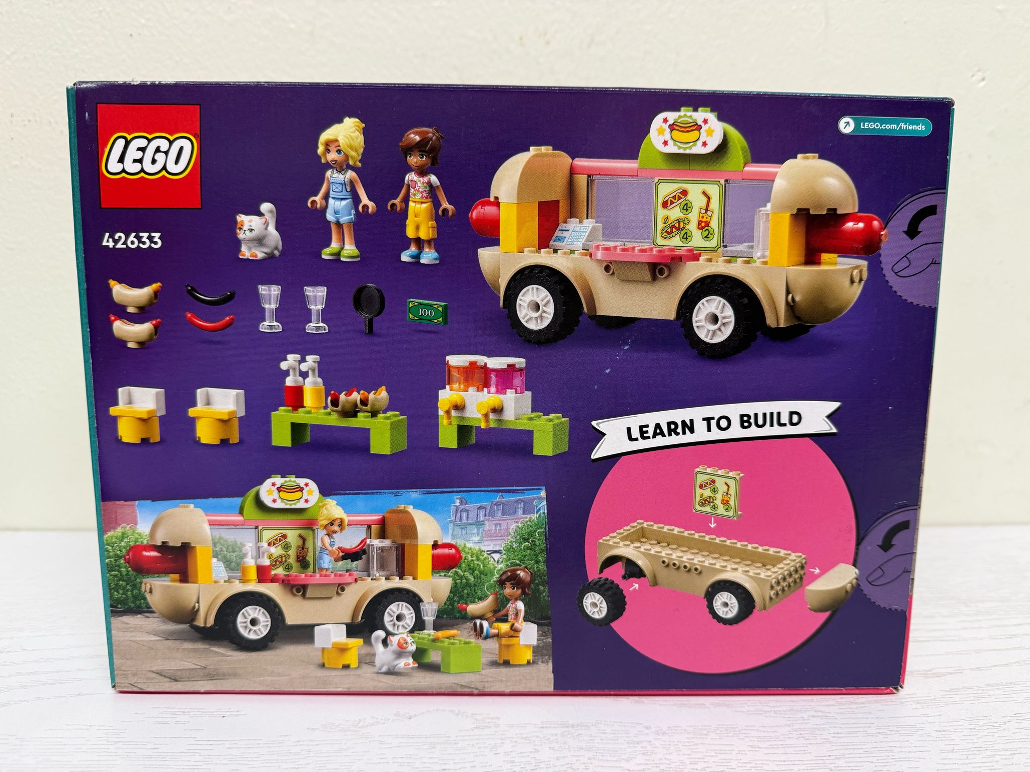 LEGO Friends Hot Dog Food Truck (42633) (Brand New)