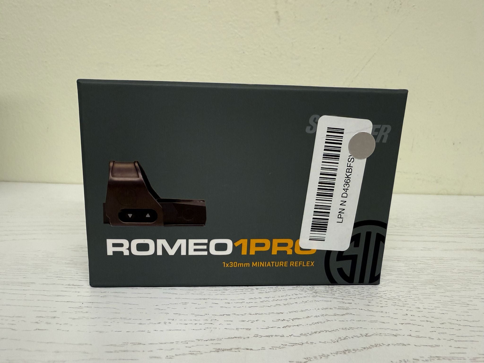 Sig Sauer ROMEO1PRO 1x30mm 3 MOA Red Dot Sight (Open Box)