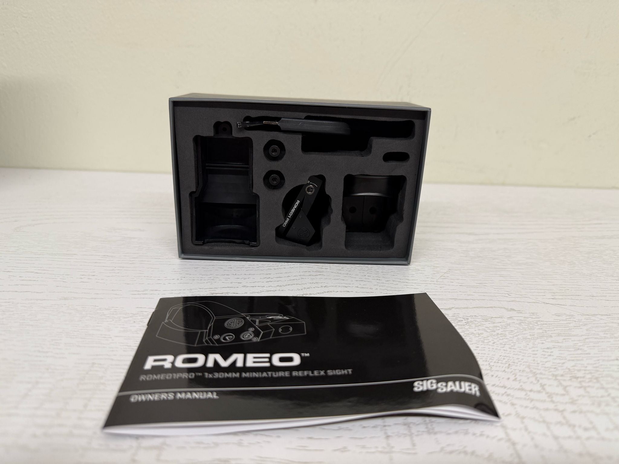 Sig Sauer ROMEO1PRO 1x30mm 3 MOA Red Dot Sight (Open Box)