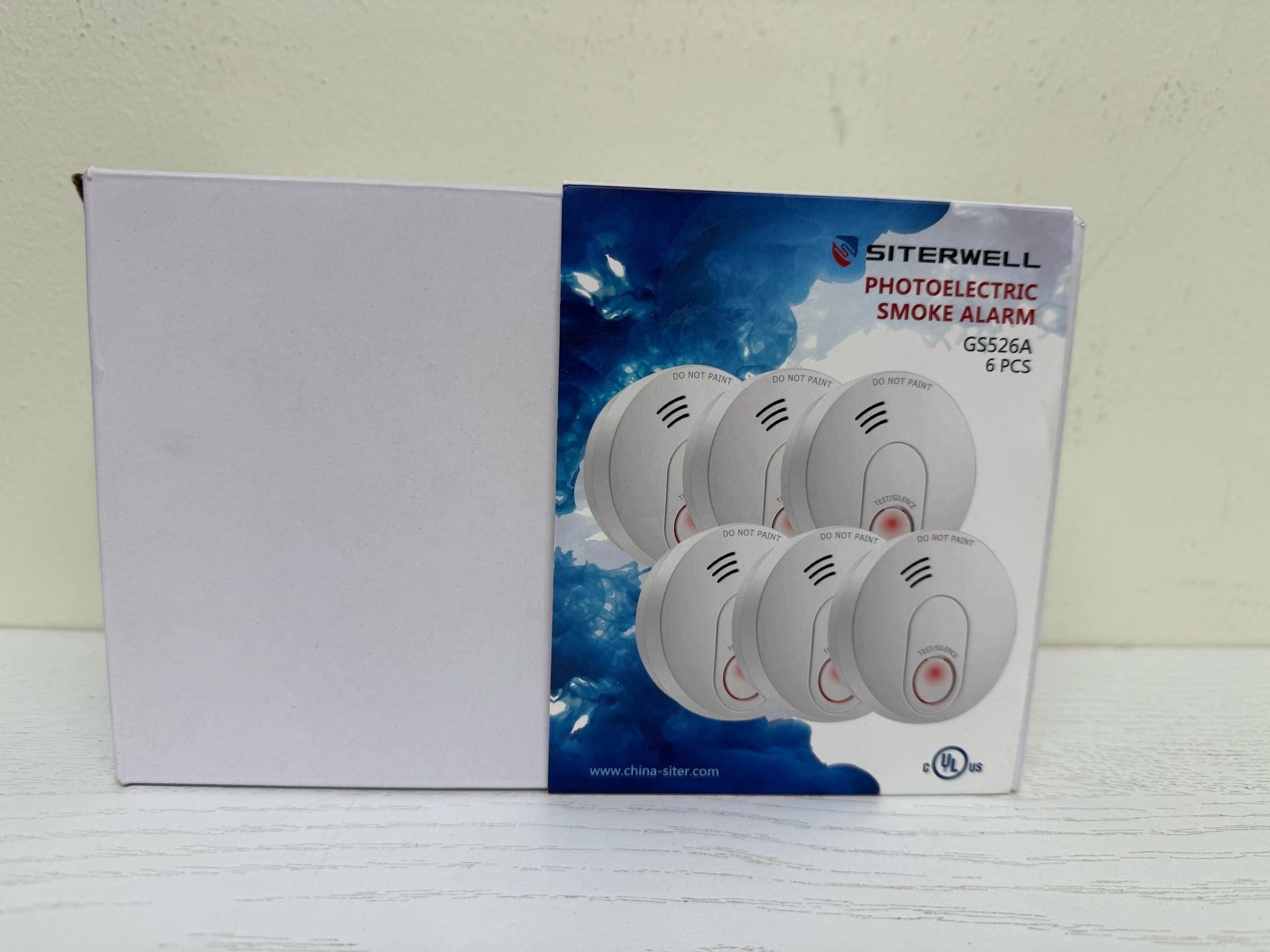 SITERWELL Smoke Detector 6-Pack (Brand New)