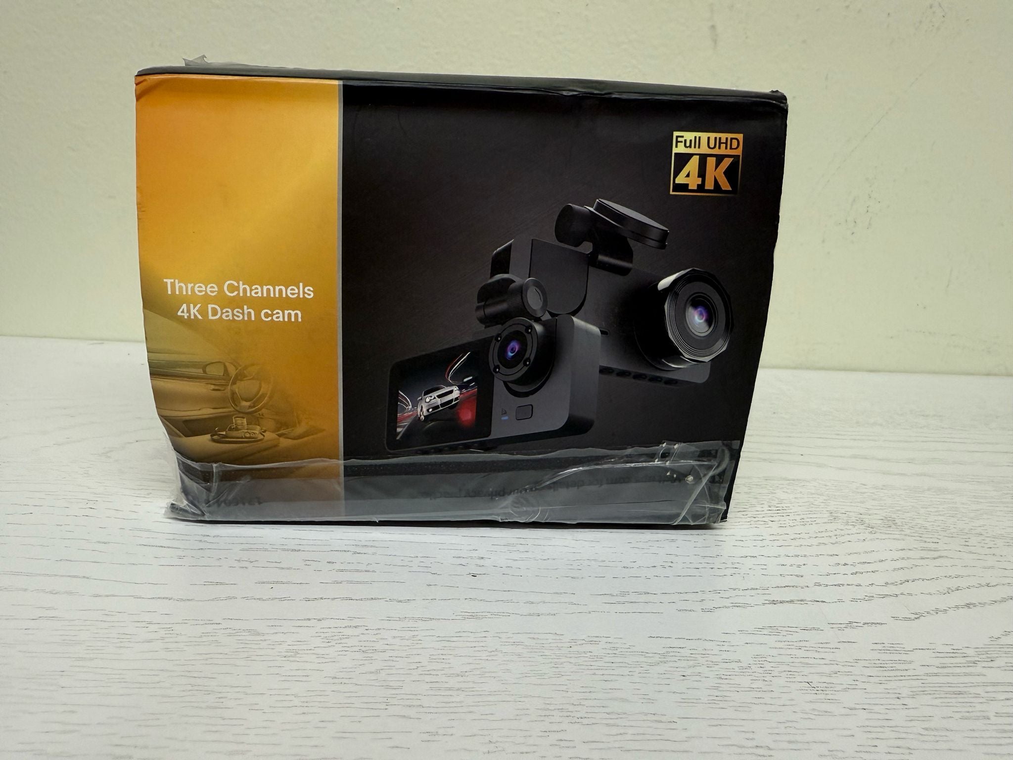 3 Channel 4K Dash Cam (Brand New)