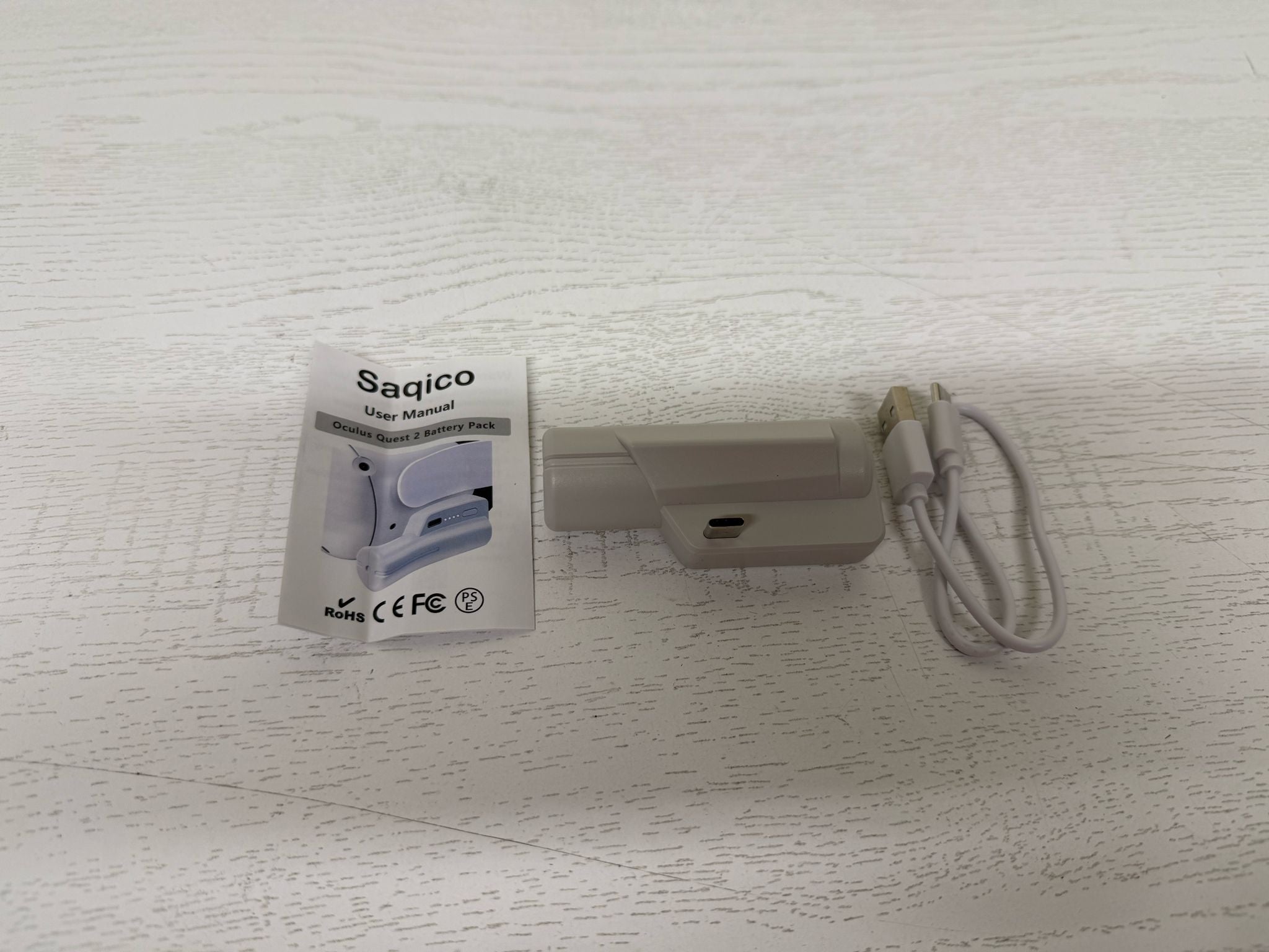 Saqico Battery Pack for Oculus Quest 2 (Open Box)