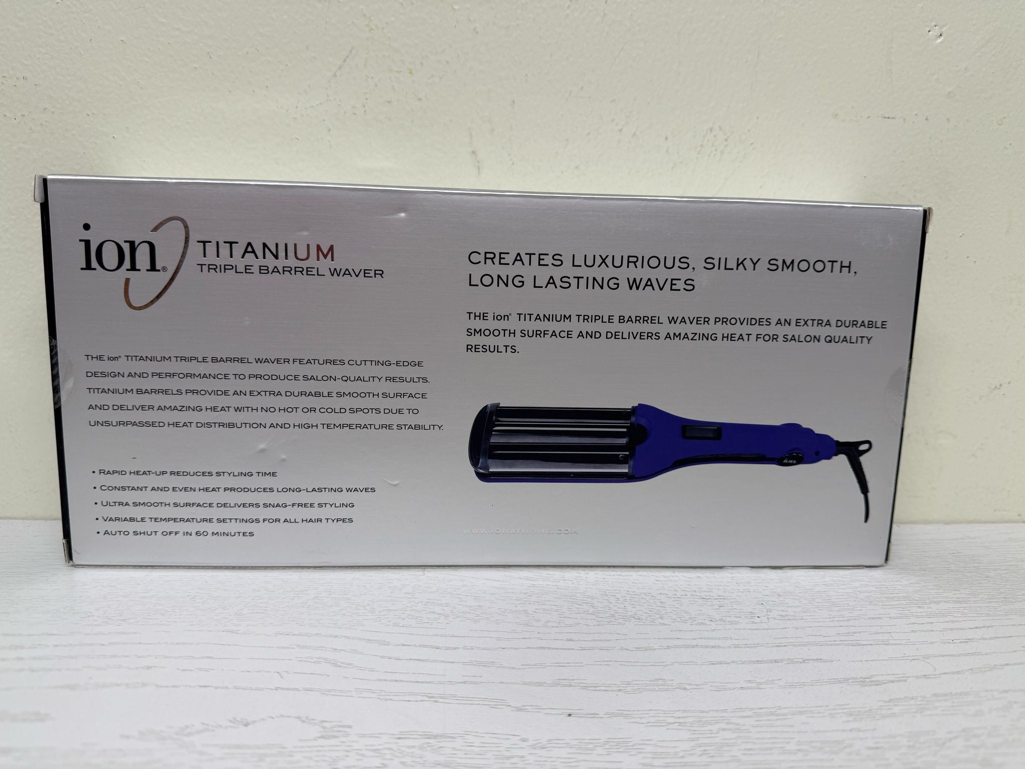 Ion Titanium Triple Barrel Waver (Brand New)