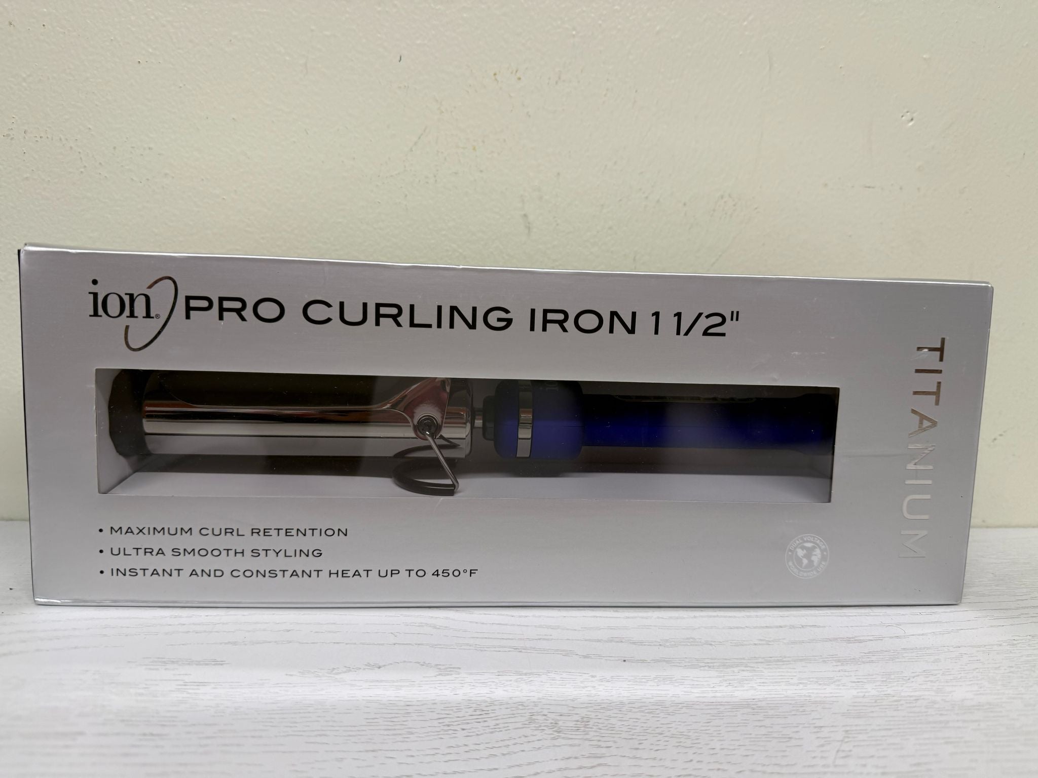 Ion Titanium Pro Curling Iron (Brand New)