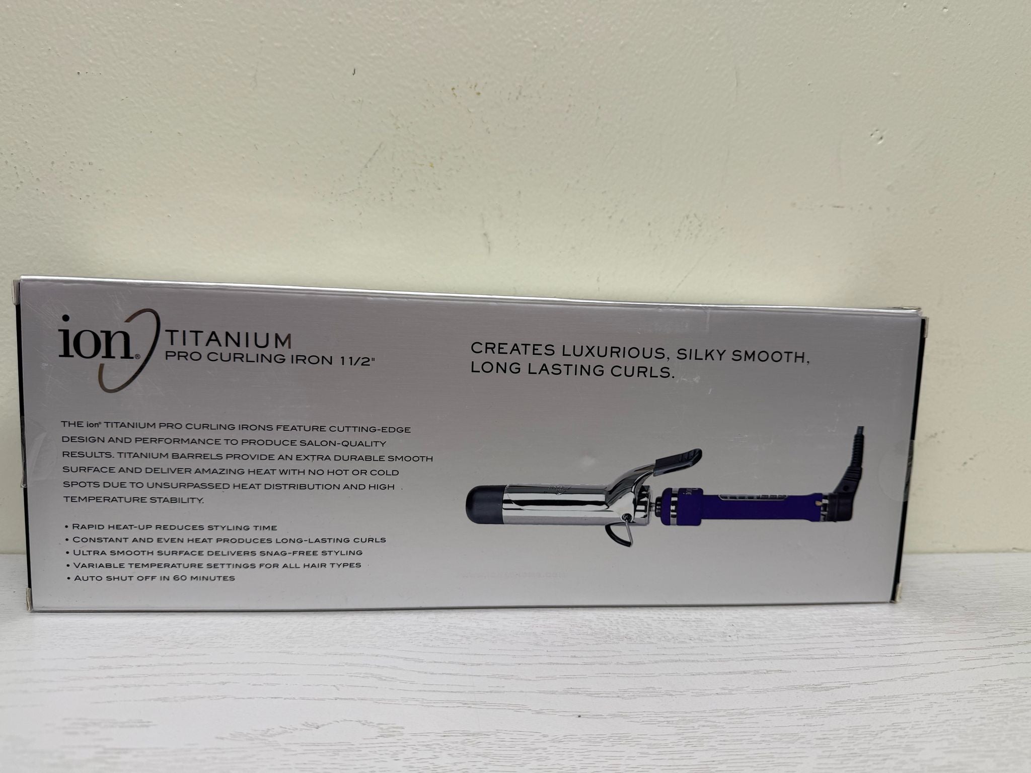 Ion Titanium Pro Curling Iron (Brand New)