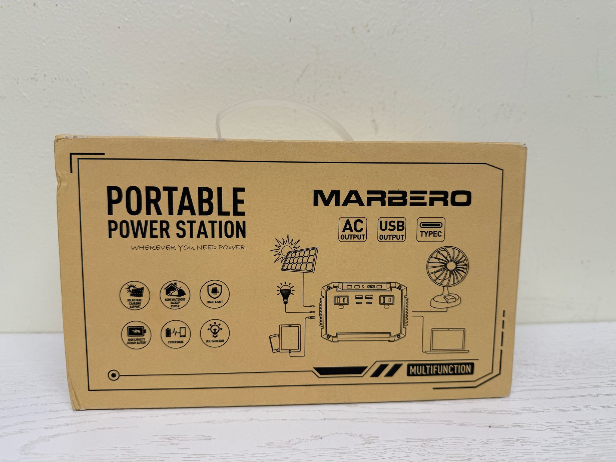 MARBERO Portable Power Station 88.8Wh (Brand New)