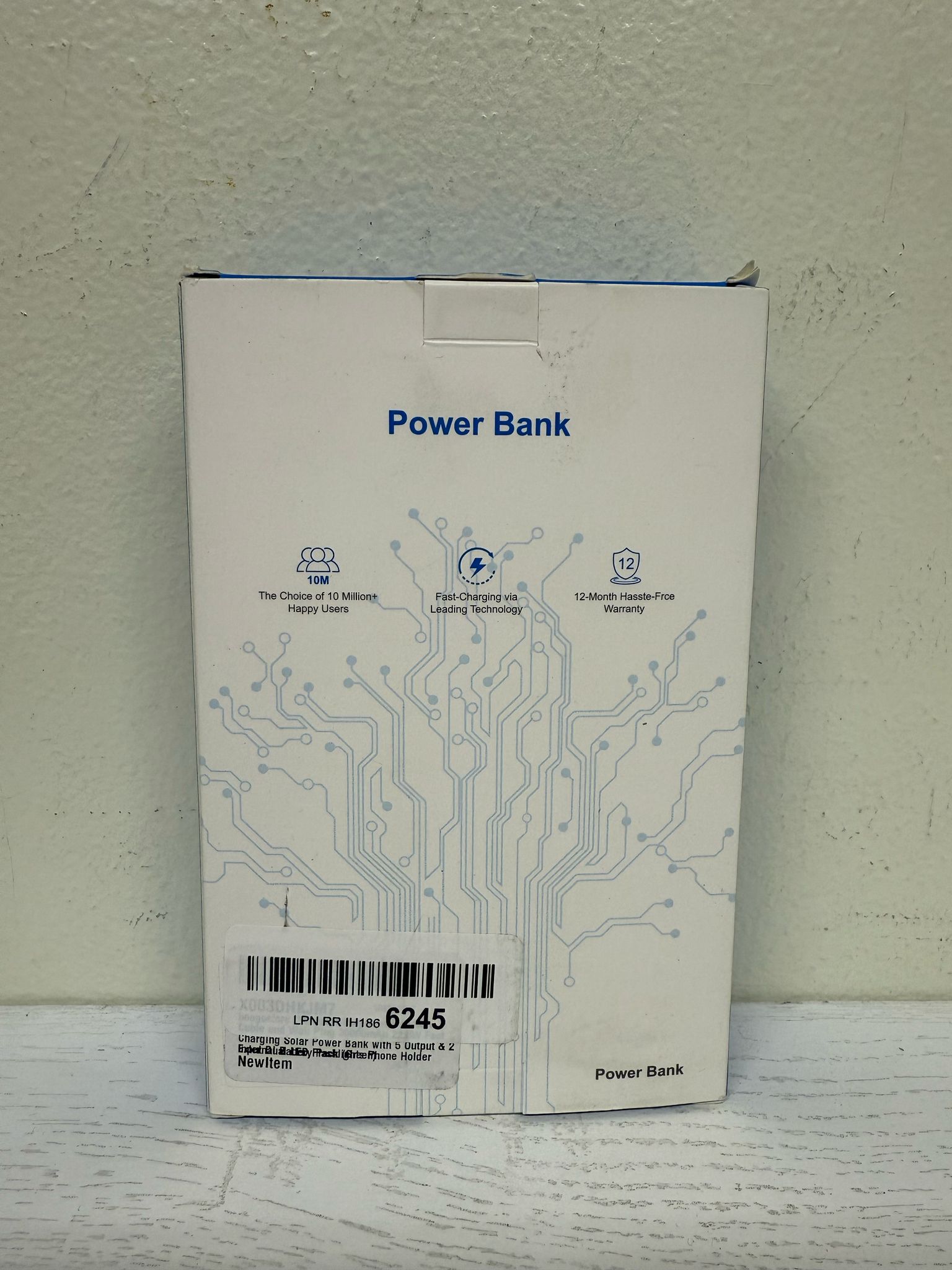 Solar Power Bank Charger (Brand New)