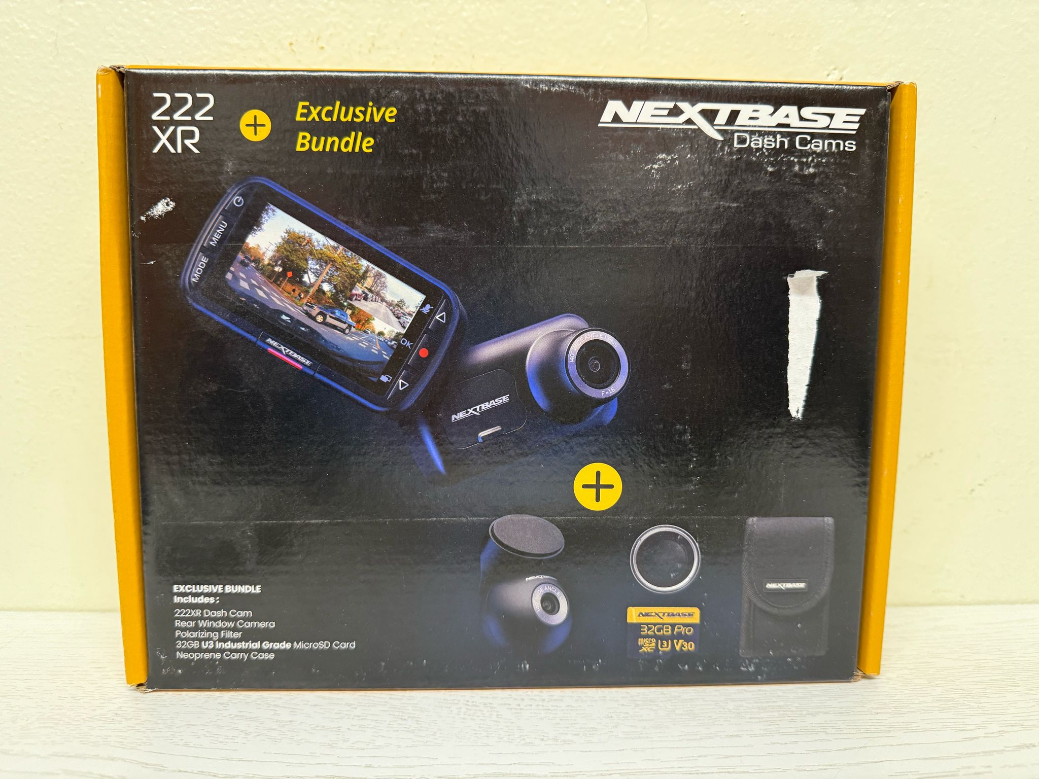 Nextbase 222XR 1080p Dash Cam + Rear Camera HD