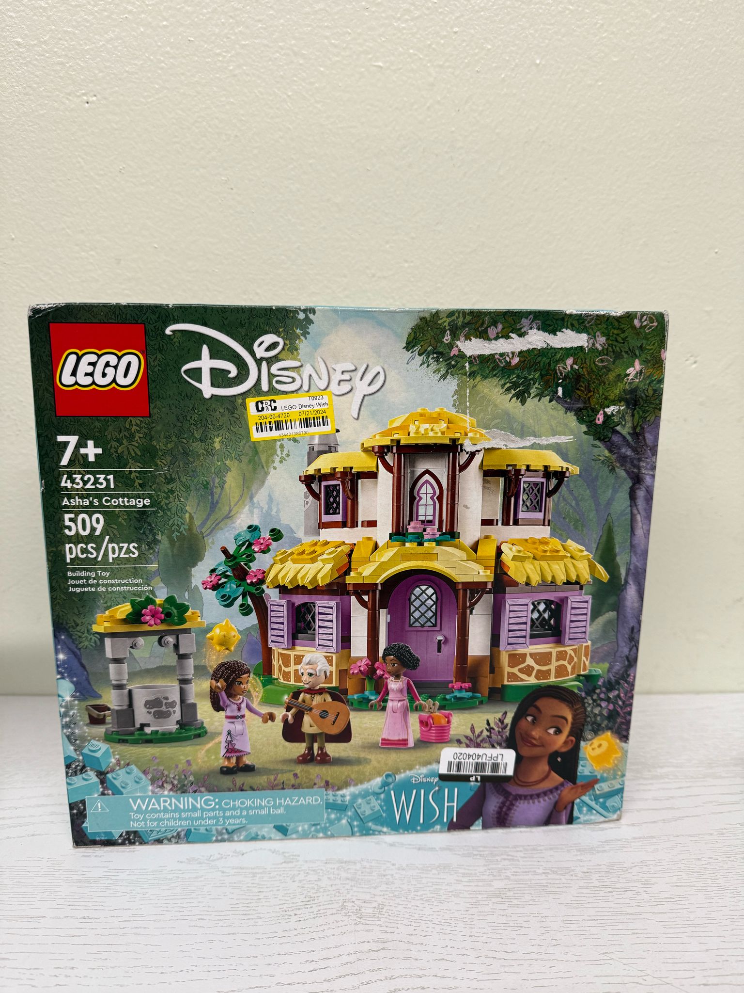 LEGO Disney Wish: Asha’s Cottage 43231 Building Toy Set (Brand New)